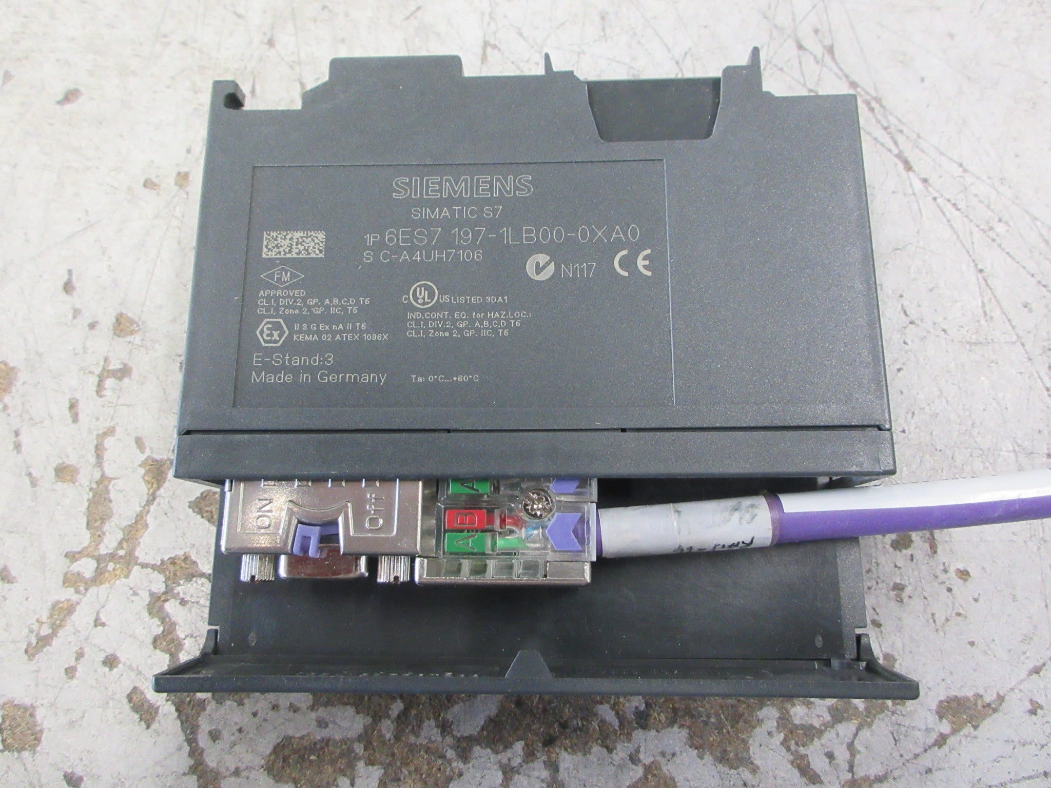 Siemens Simatic S7 Y-Coupler Module 6ES7 197-1LB00-0XA0 E-Stand: 3 Used