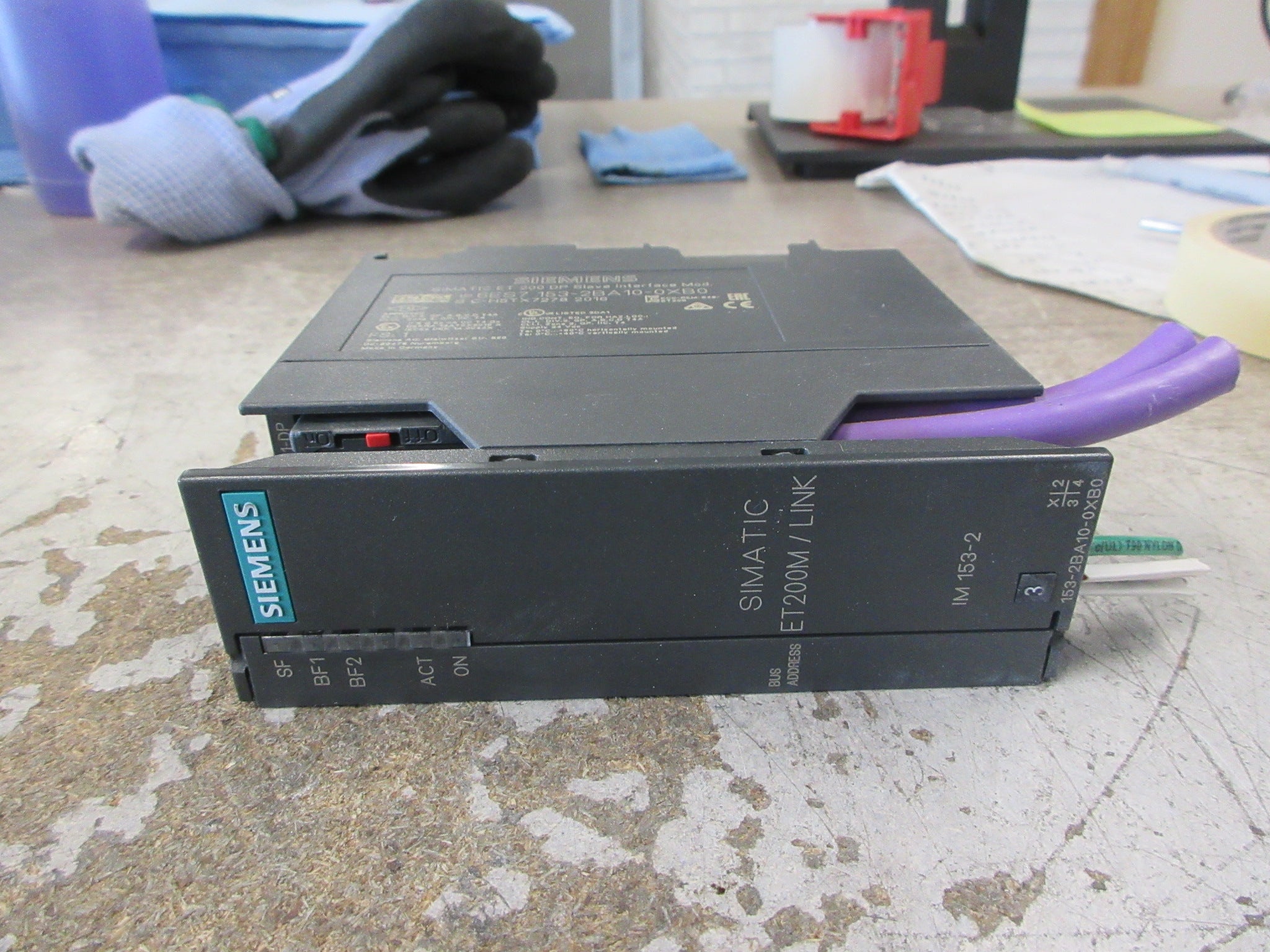Siemens Simatic ET 200 DP Slave Interface Module 6ES7 153-2BA10-0XB0 FS: 1 Used