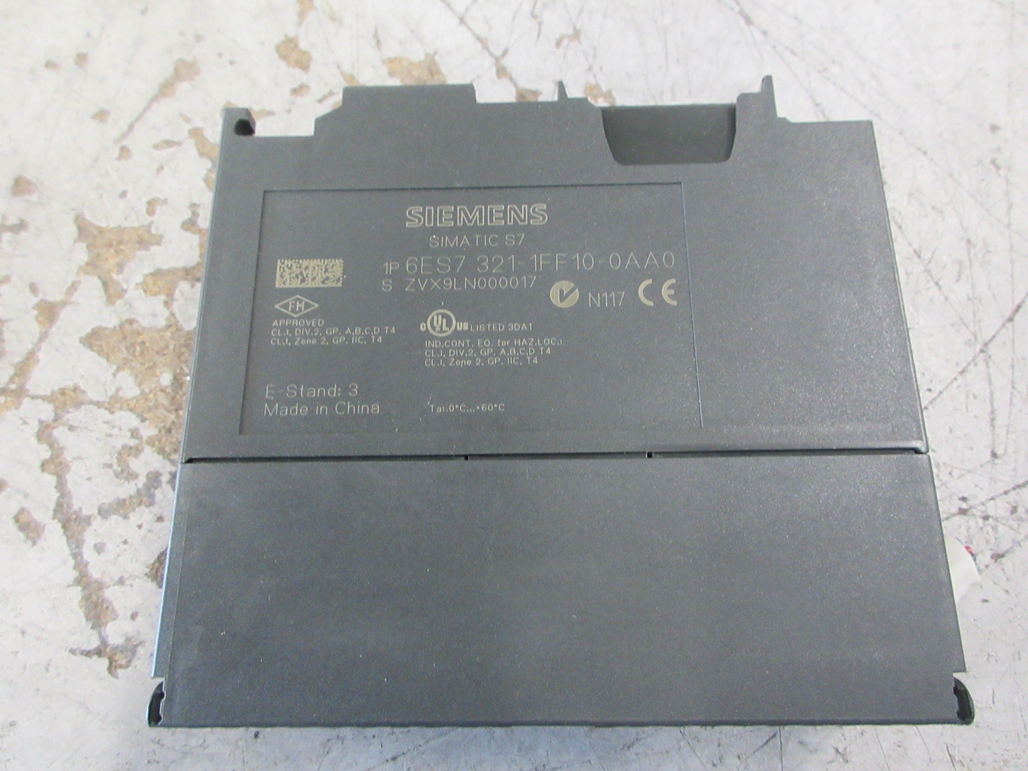 Siemens Simatic S7 Digital Input Module 6ES7 321-1FF10-0AA0 E-Stand : 3 Used