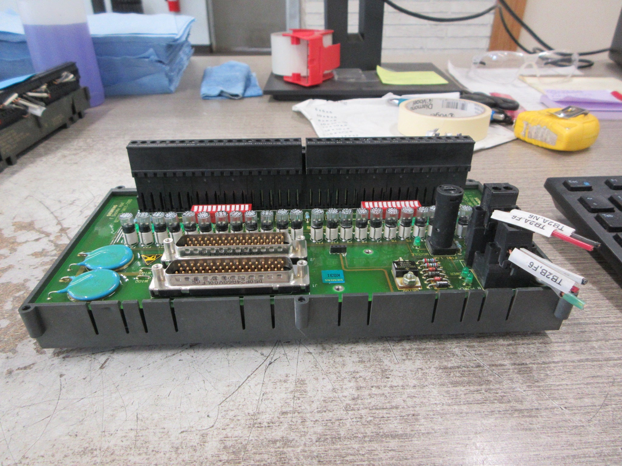 Siemens Failsafe Discrete Input MTA 6ES7650-1AK11-7XX0 24-Ch Used