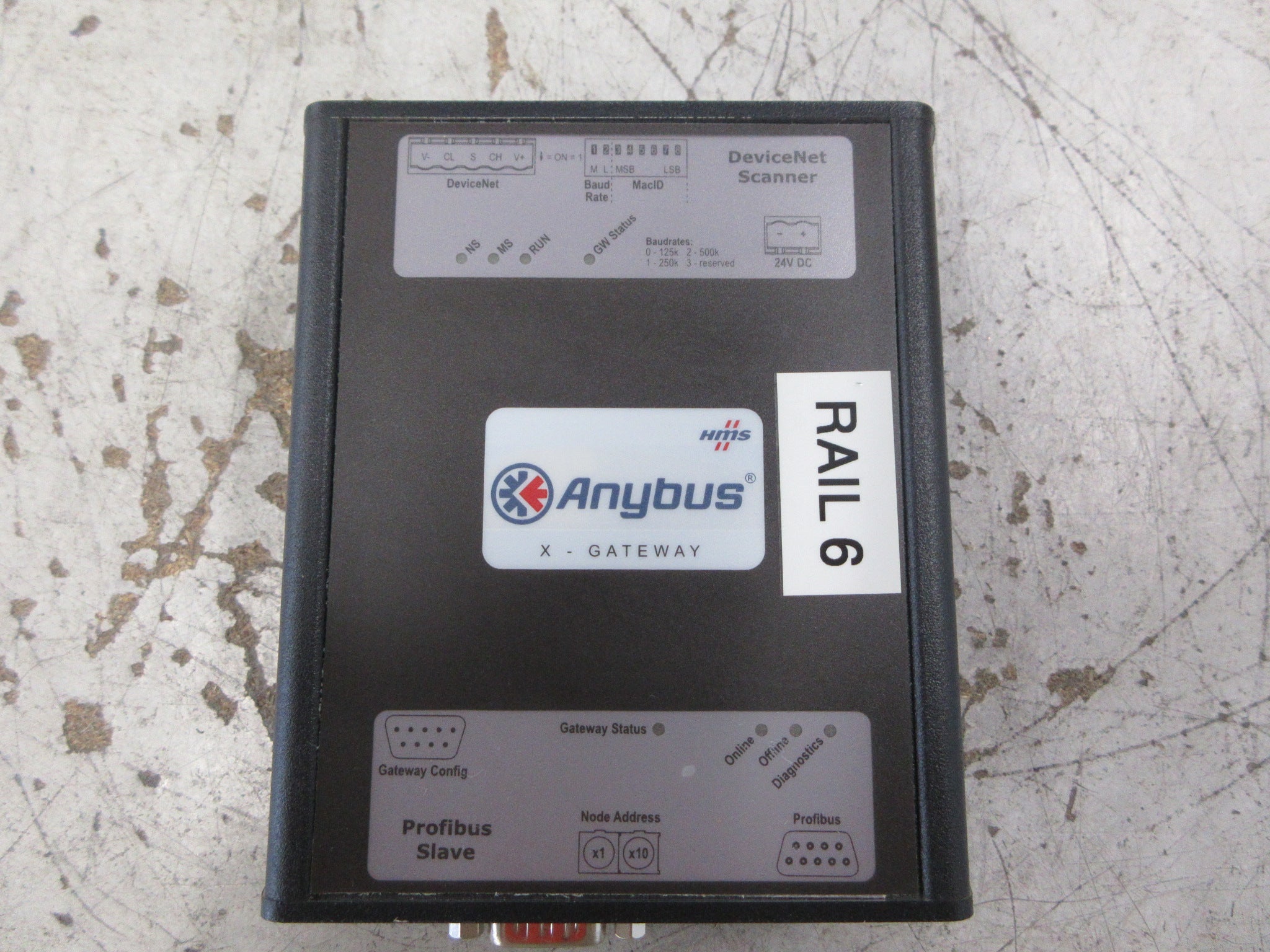 HMS Anybus X-Gateway ABX-DEVM-PDPS DeviceNet/Profibus Used