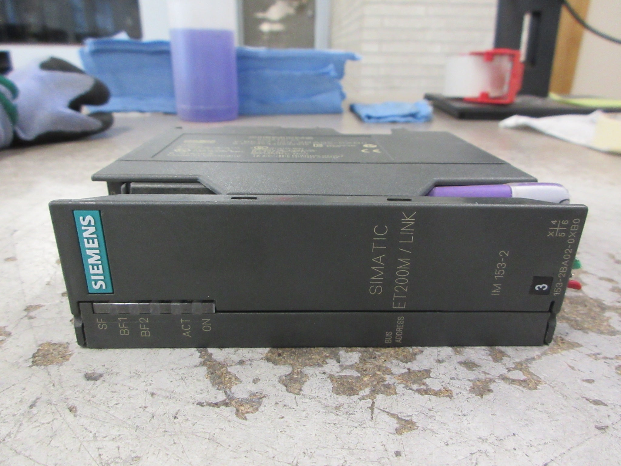 Siemens Simatic S7 ET200M/Link Module 6ES7 153-2BA02-0XB0 E-Stand: 3 Used