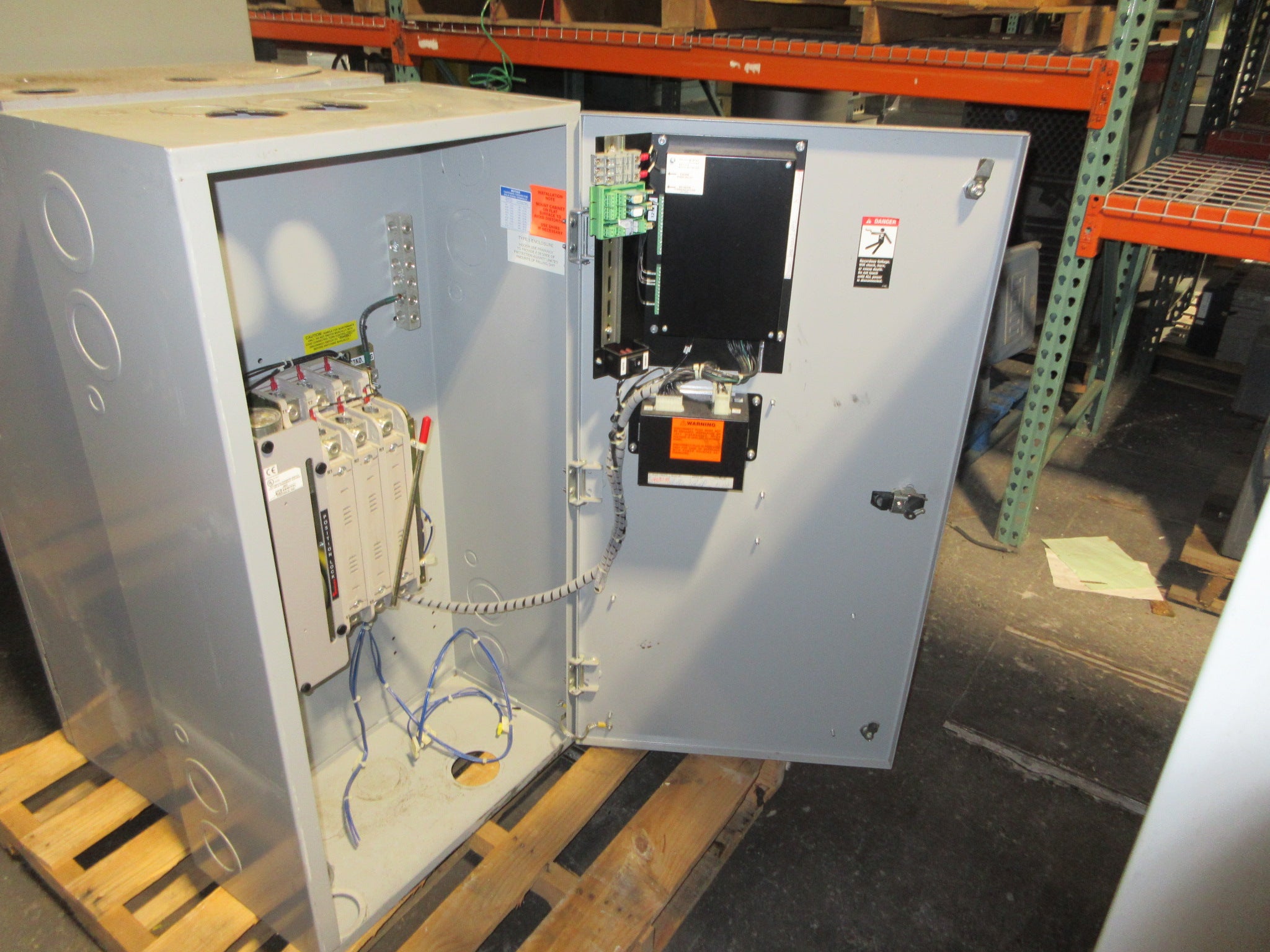 GE Zenith Automatic Transfer Switch ZTS2L40EC-5 400A 480V 60Hz 3Ph Used