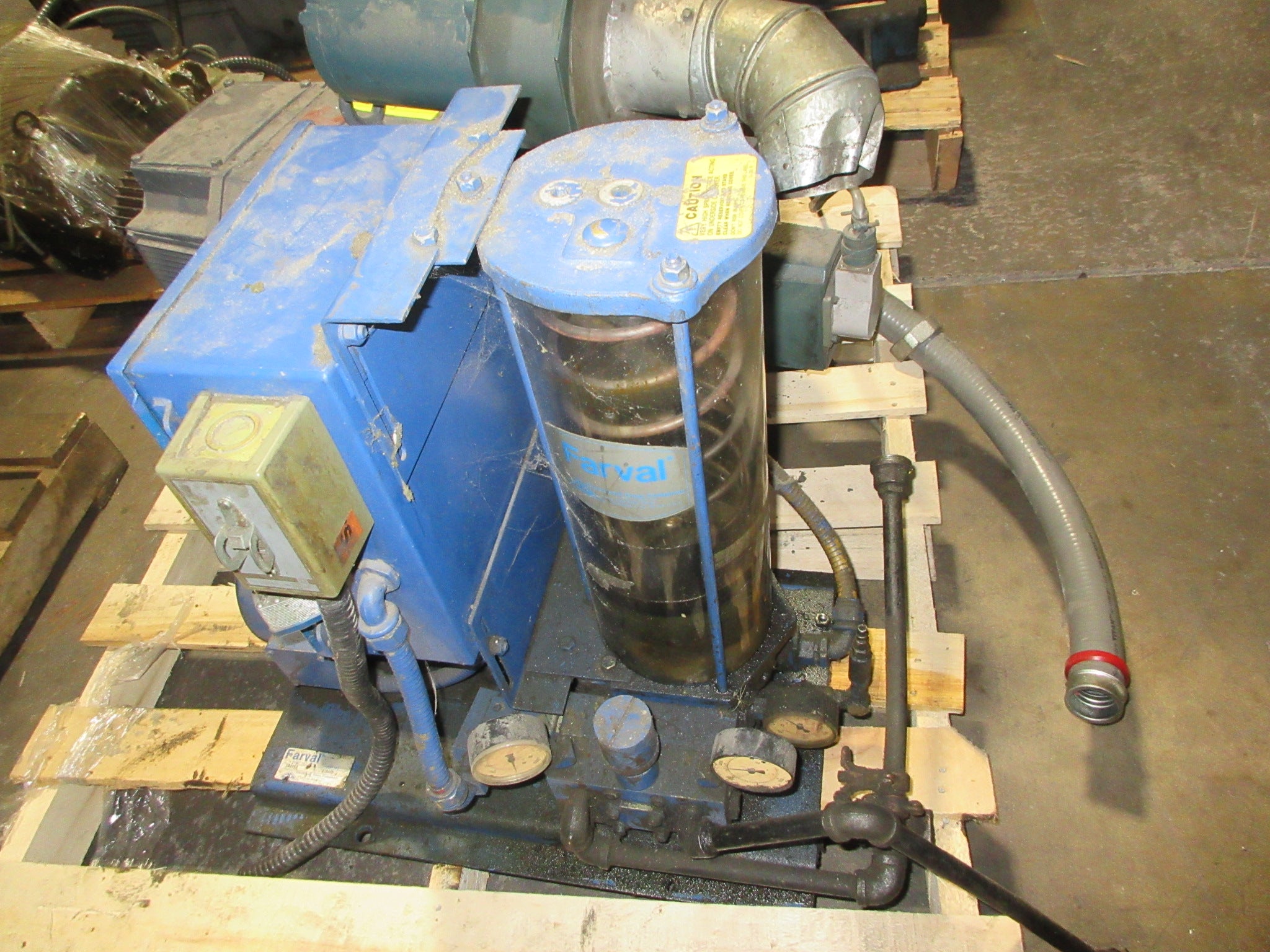 Cleveland Gear Co. Farval Centralized Lubrication System CS2253 1/3HP Used