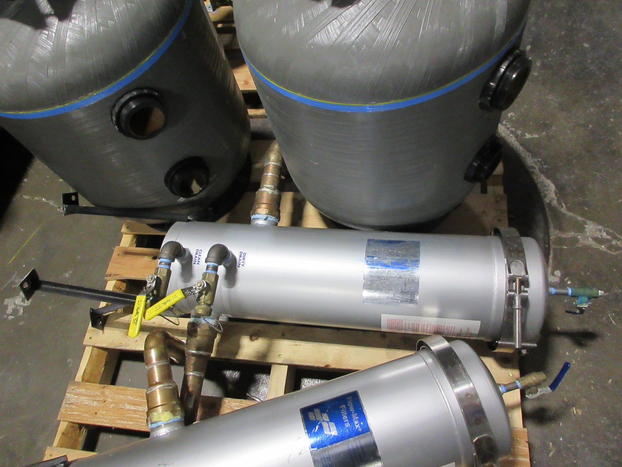 Watts Flow-Max Filter FM4X2 150 PSI Used