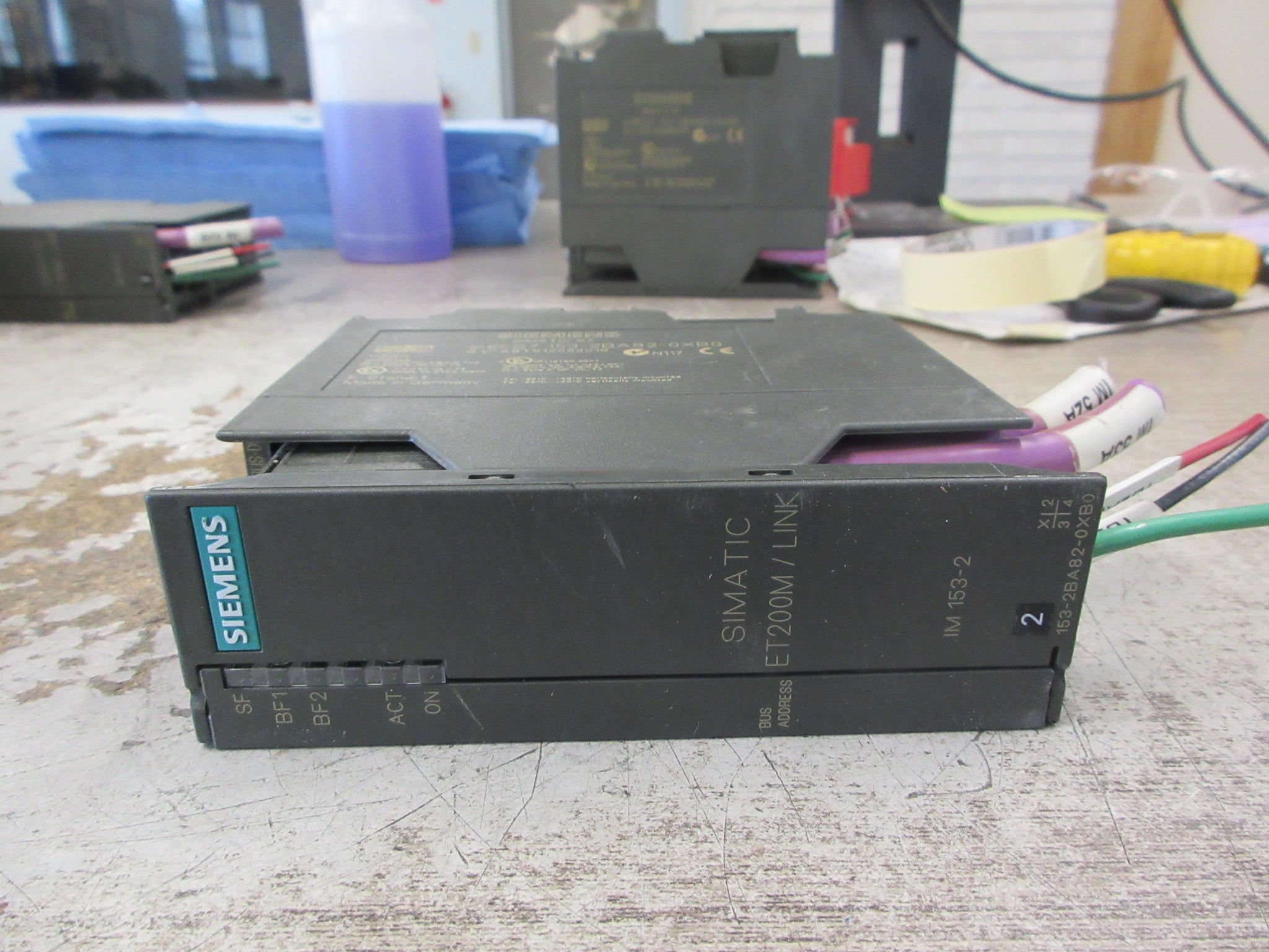 Siemens Simatic S7 ET200M/Link Module 6ES7 153-2BA82-0XB0 E-Stand: 1 Used