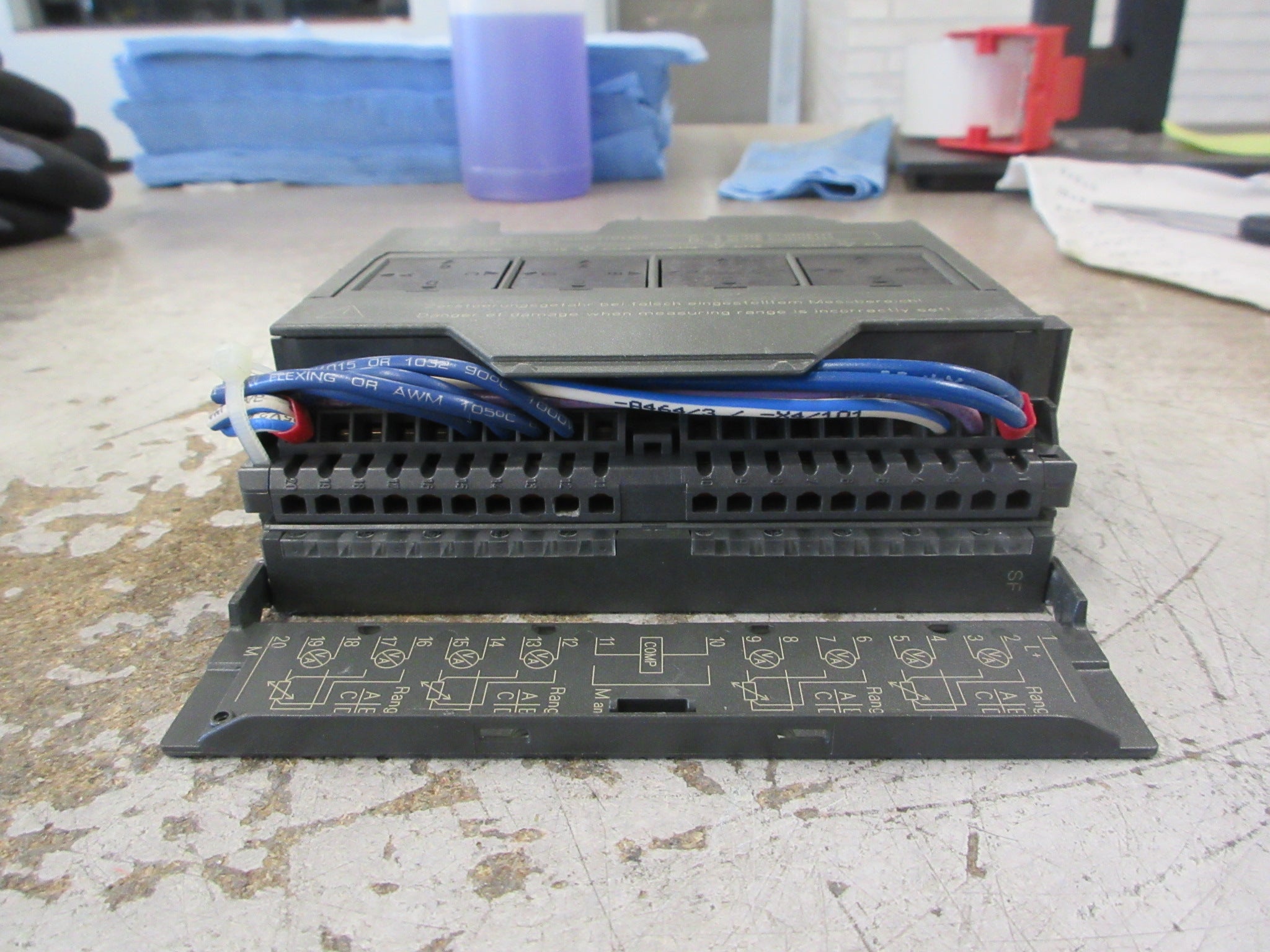 Siemens Simatic S7 Analog Input Module 6ES7 331-7KF02-0AB0 E-Stand: 5 Used