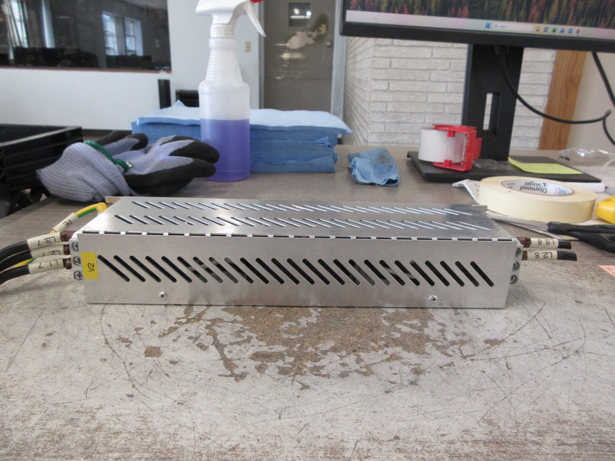 EMIS EMI Filter MF 423-3-2D-BS 440V 50/60Hz 40A Used