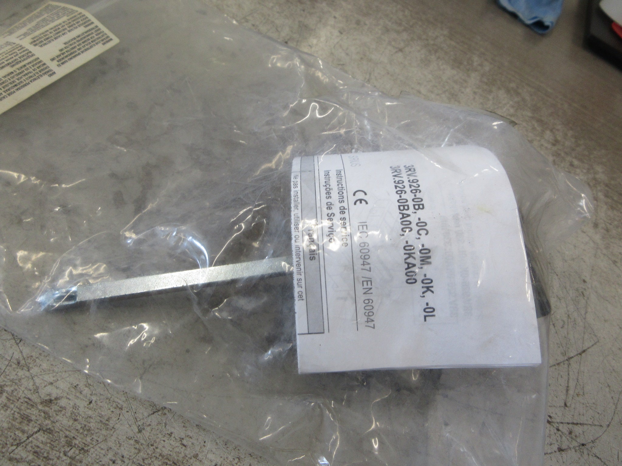 Siemens Handle 3RV2926-0B New Surplus
