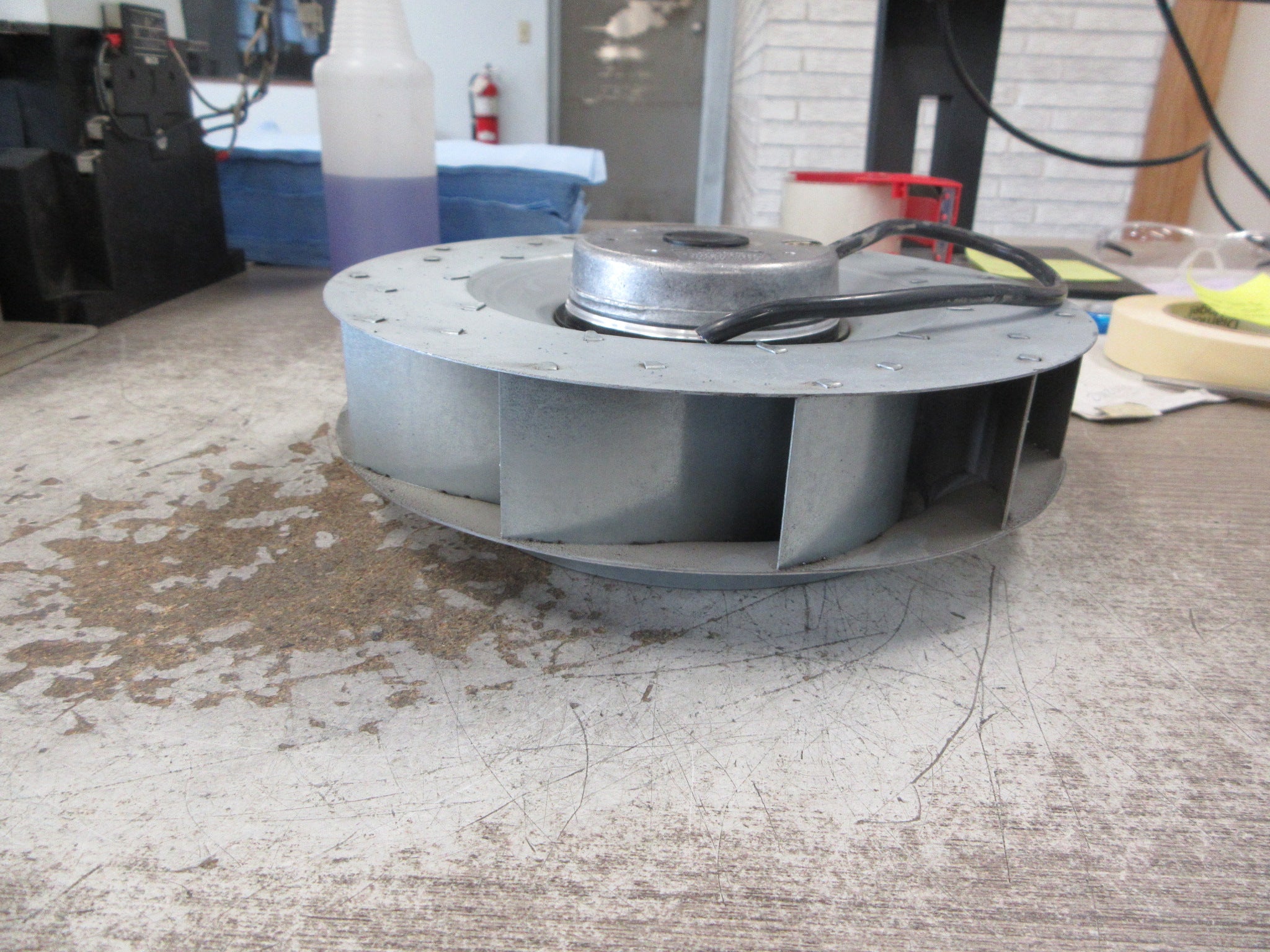 Ecofit Centrifugal Blower Fan 2RREu25 225x40R 120V 50/60Hz 2610/2820RPM Used