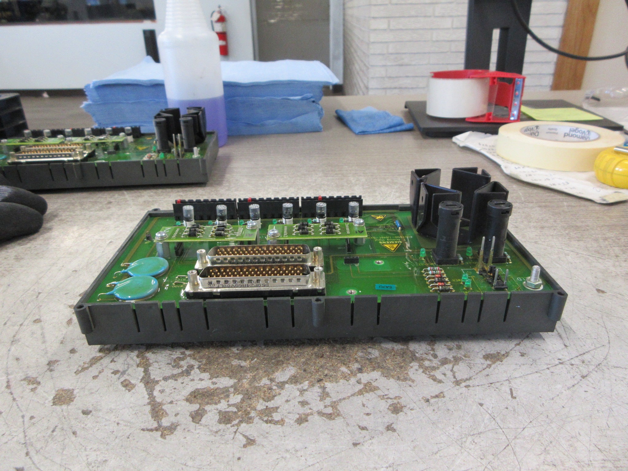 Siemens Failsafe Analog Input MTA 6ES7650-1AH61-5XX0 6-Ch Used