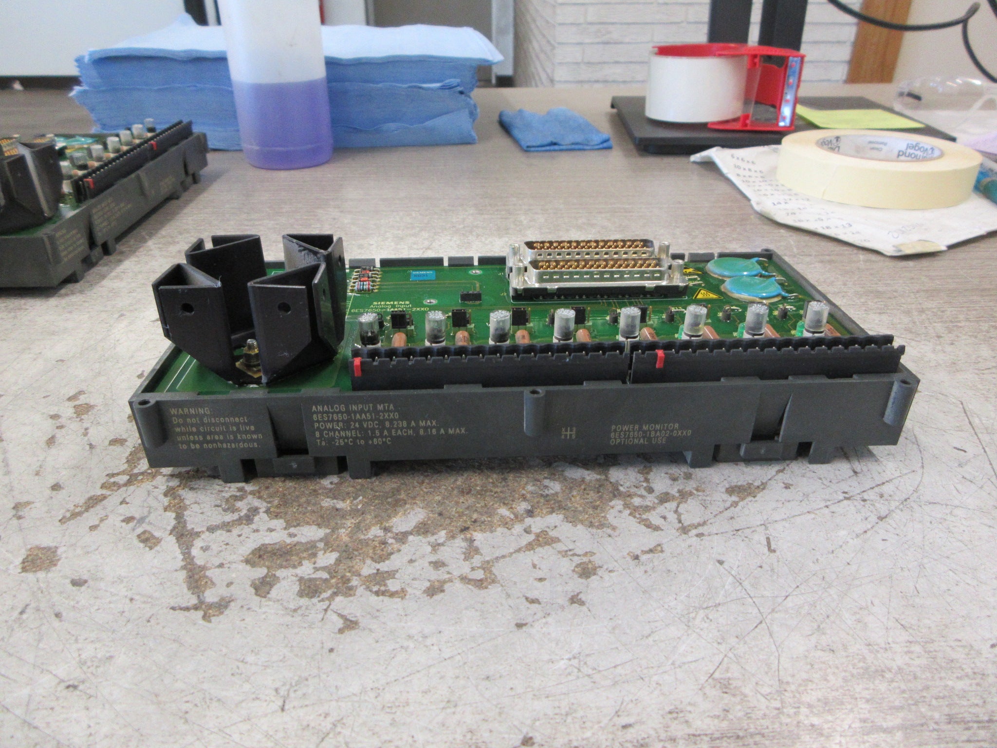 Siemens Analog Input MTA 6ES7650-1AA51-2XX0 8-Ch Used