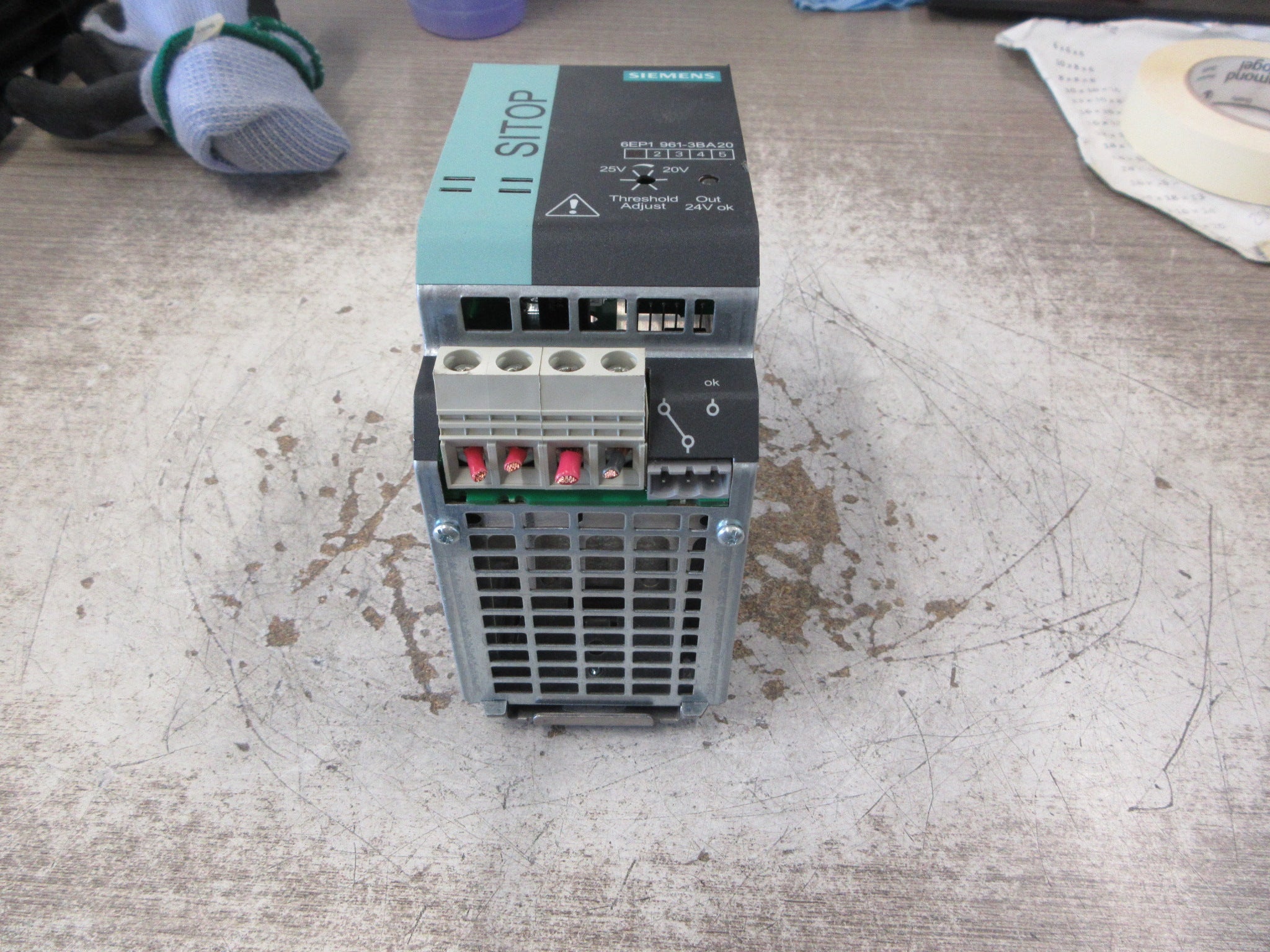 Siemens SITOP Redundancy Module 6EP1961-3BA20 Input: 24-35VDC Used