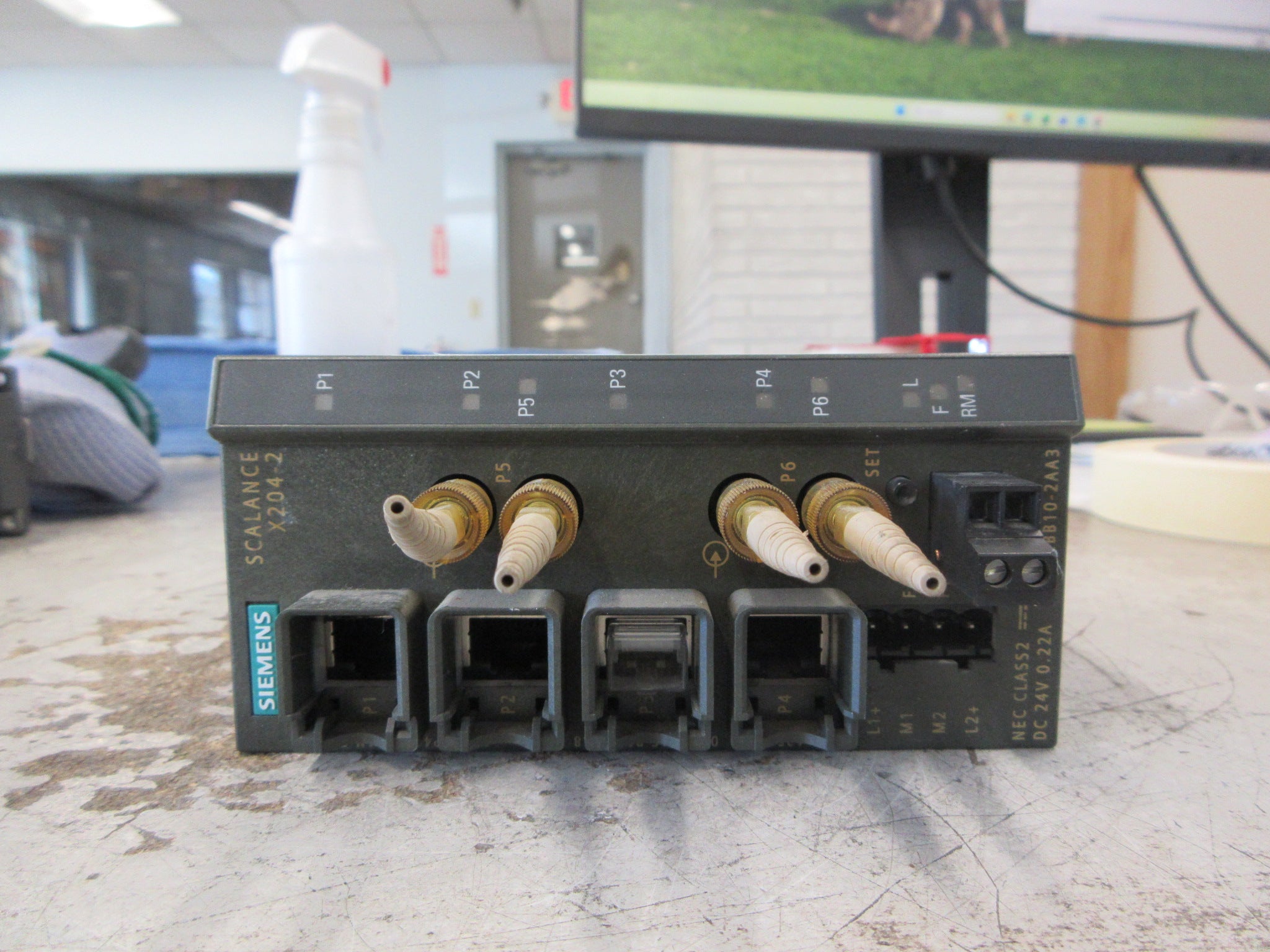 Siemens Simatic Net Scalance X204-2 Industrial Ethernet Switch Used