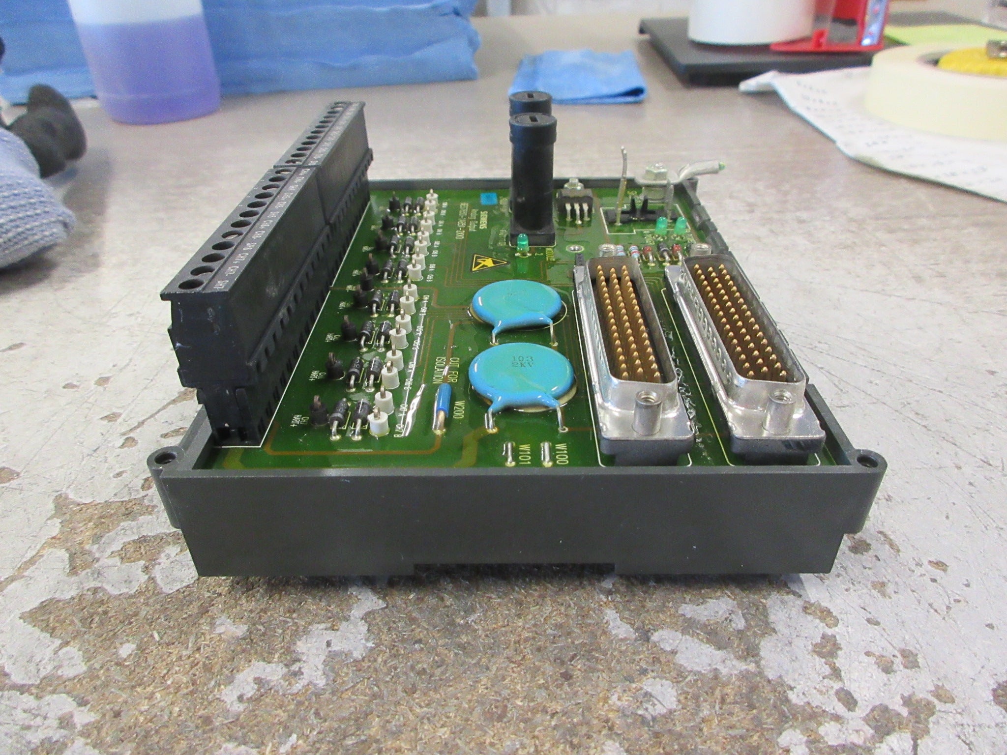 Siemens Analog Output MTA 6ES7650-1AB51-2XX0 8-Ch Used