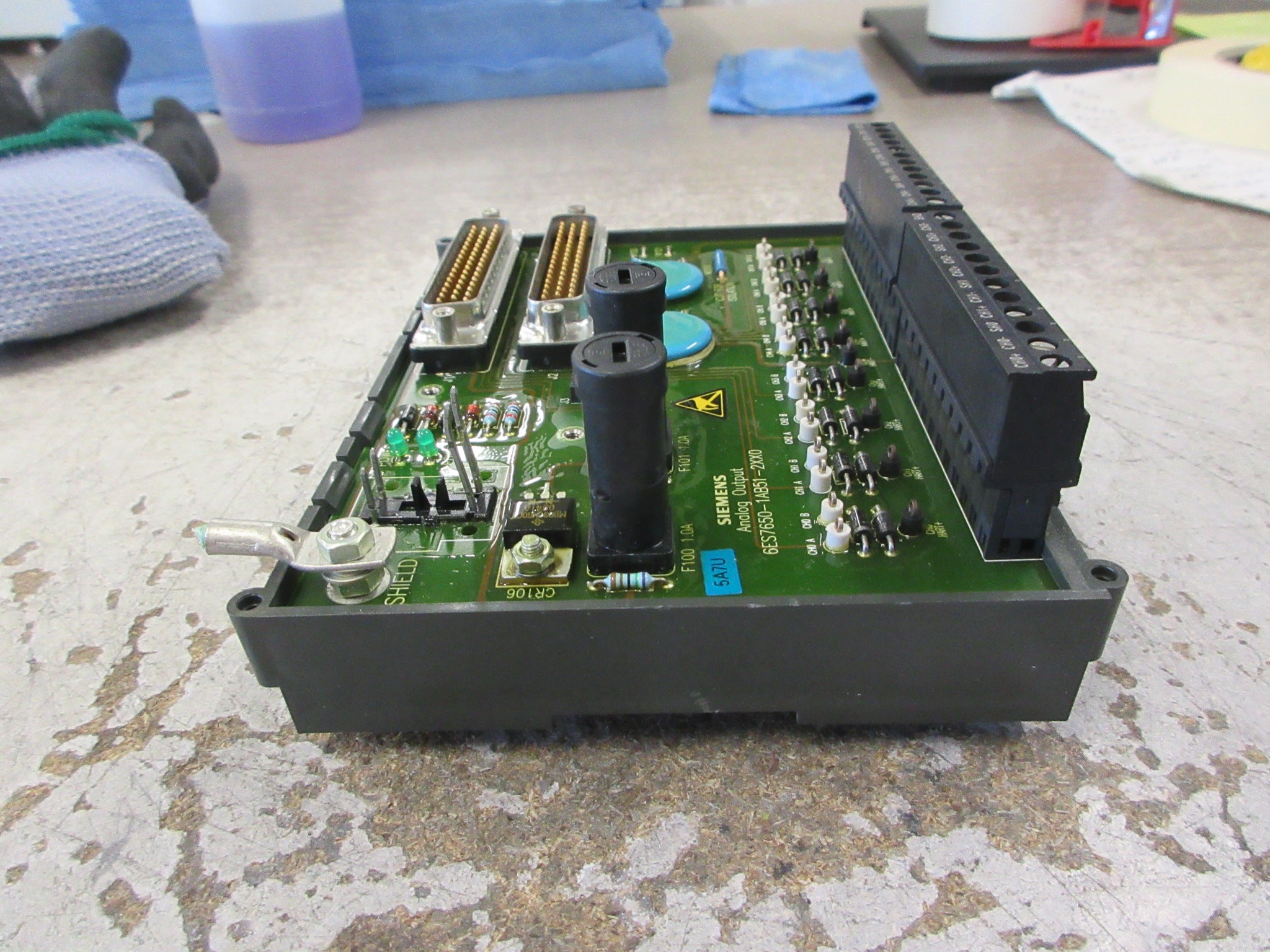 Siemens Analog Output MTA 6ES7650-1AB51-2XX0 8-Ch Used