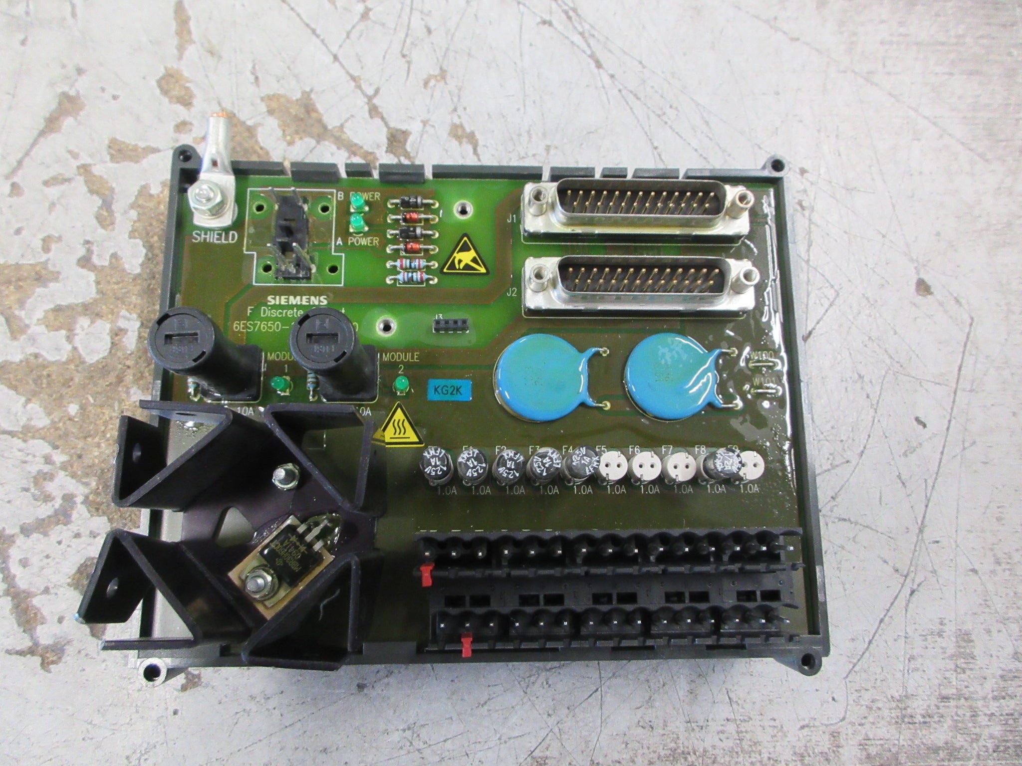 Siemens Failsafe Discrete Output MTA 6ES7650-1AL11-6XX0 10-Ch Used