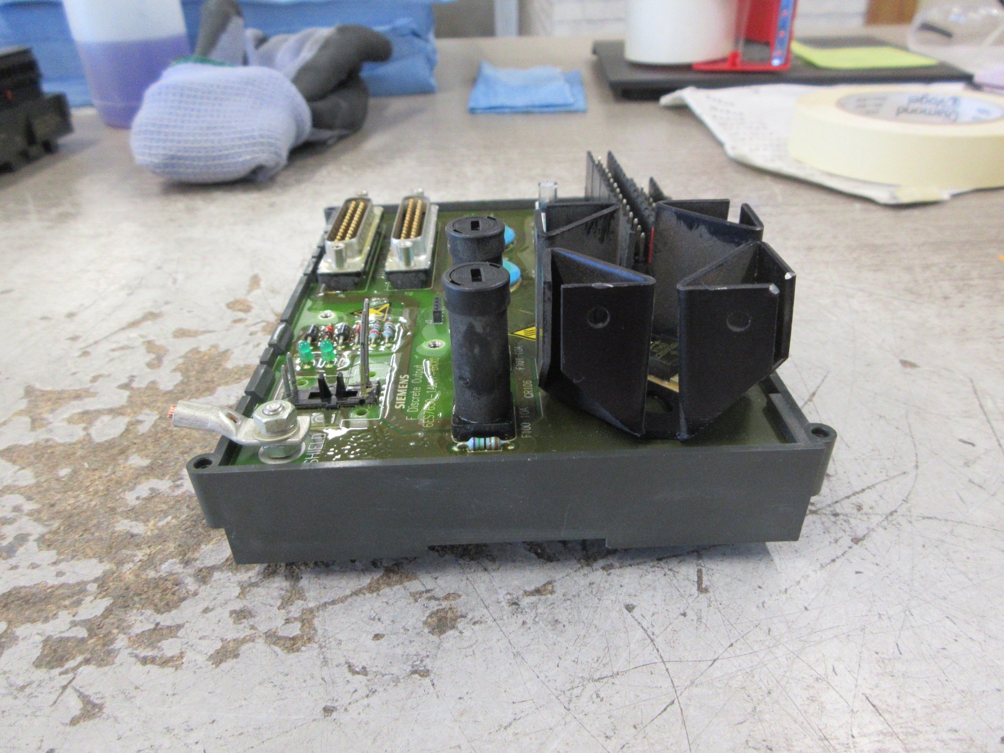 Siemens Failsafe Discrete Output MTA 6ES7650-1AL11-6XX0 10-Ch Used