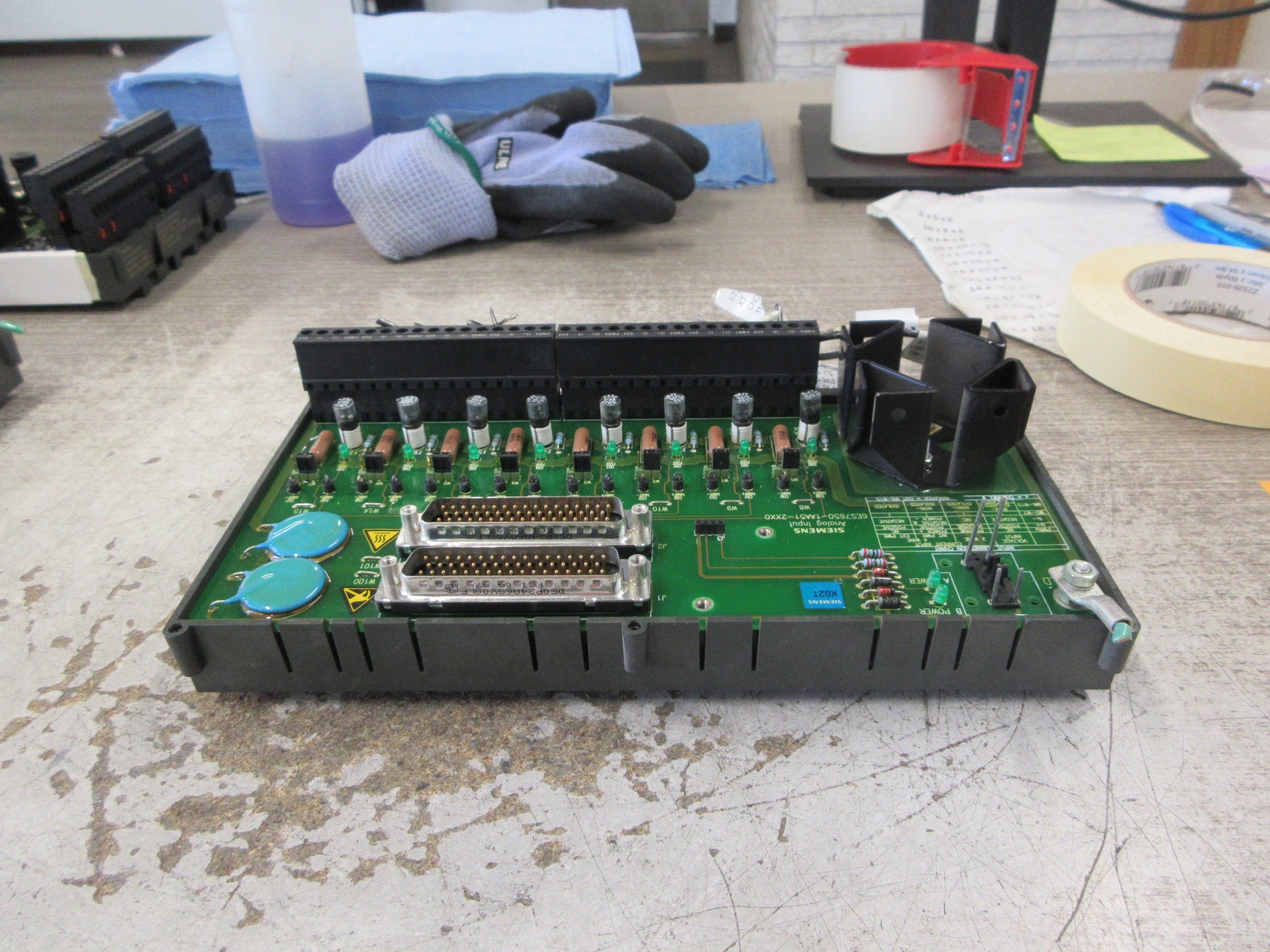 Siemens Analog Input MTA 6ES7650-1AA51-2XX0 8-Ch Used