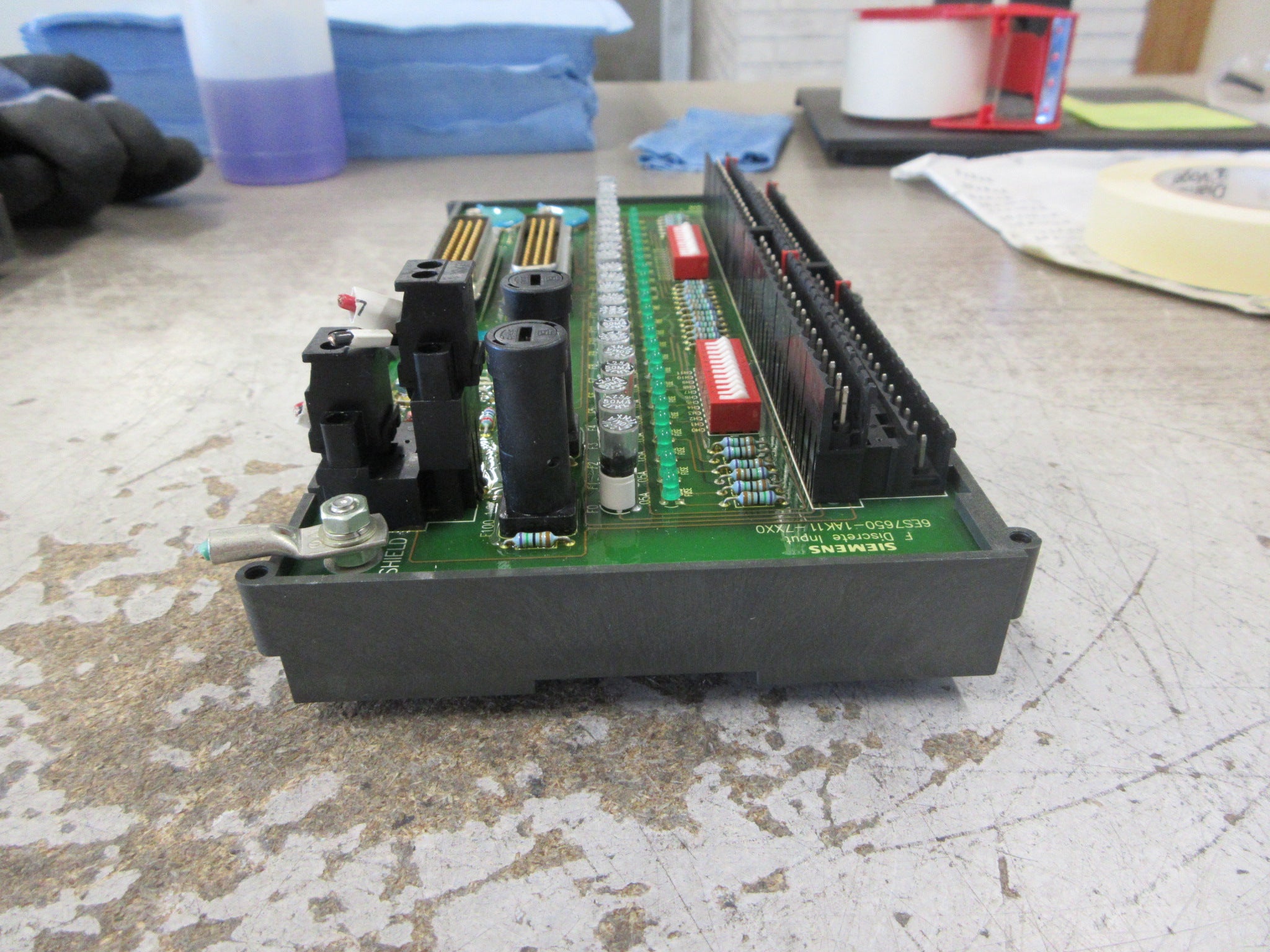 Siemens Failsafe Discrete Input MTA 6ES7650-1AK11-7XX0 24-Ch Used