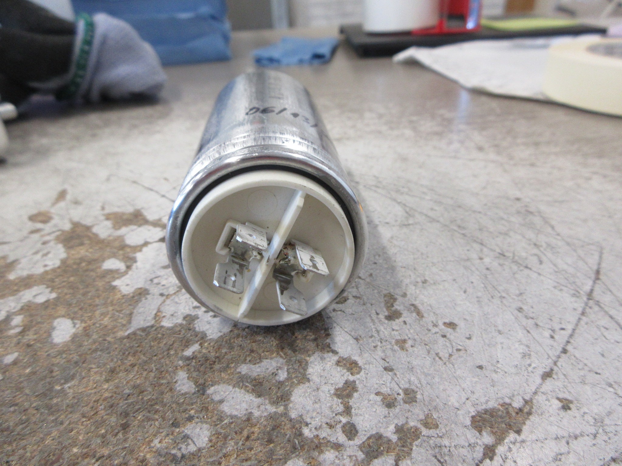 Arcotronics Capacitor C.87.8BF3 30uF 450V 60Hz Used