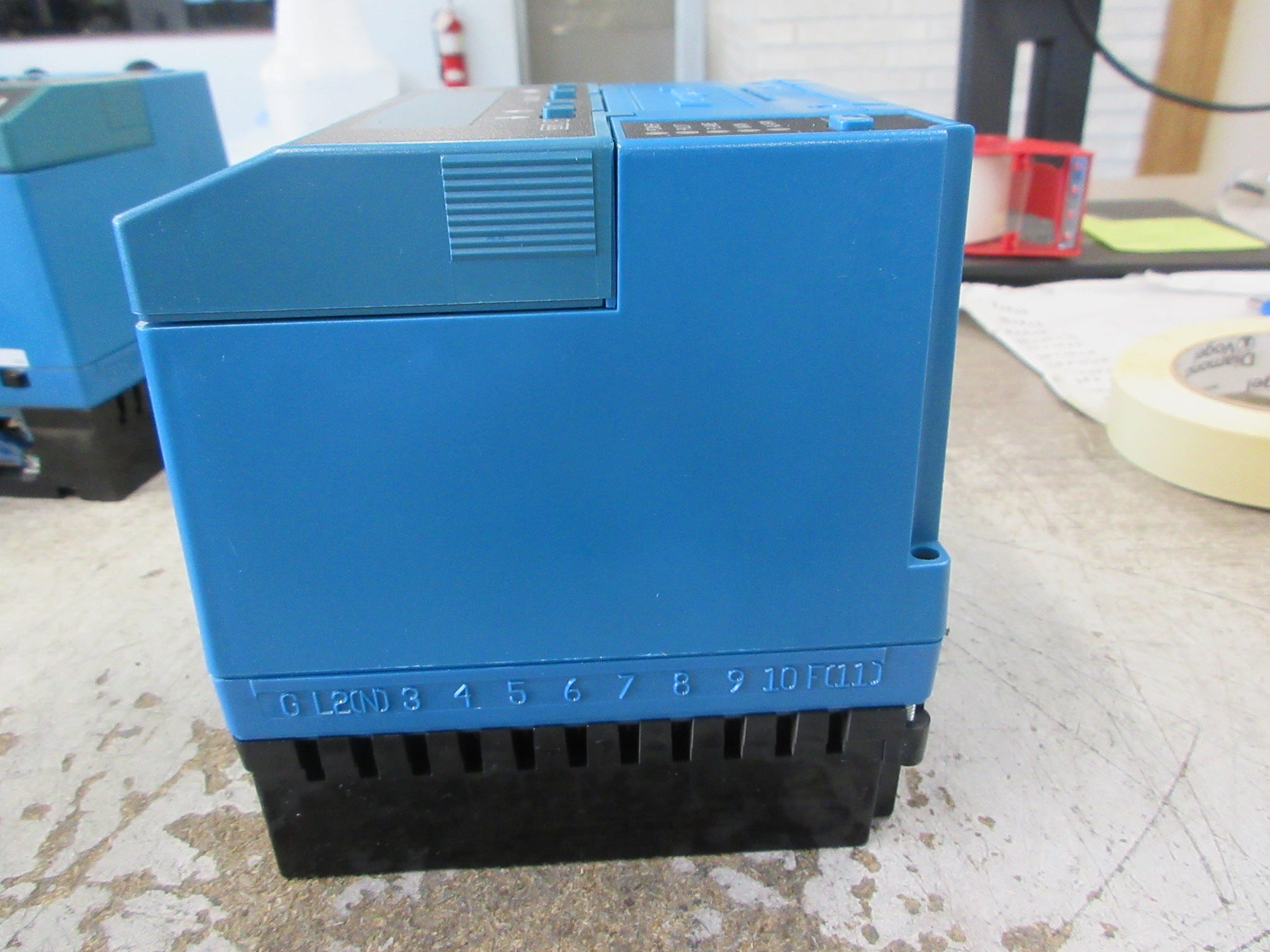 Honeywell Burner Control RM7840 G 1014 S/W Rev. 4141 W/Flame Amplifier Used