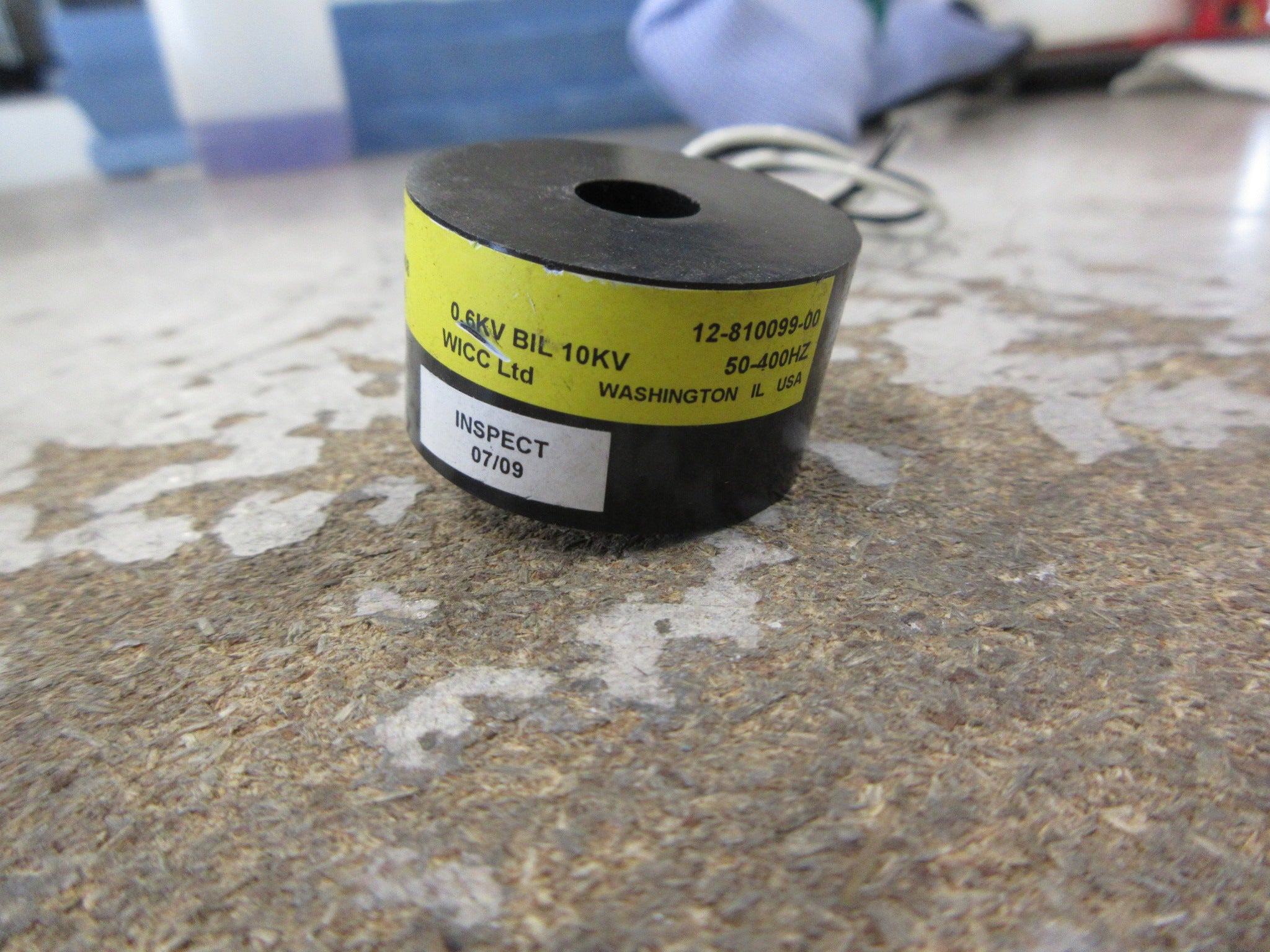 Liebert Current Transformer CT2638-008 Ratio 35:0.175A 600V 50-400Hz Used