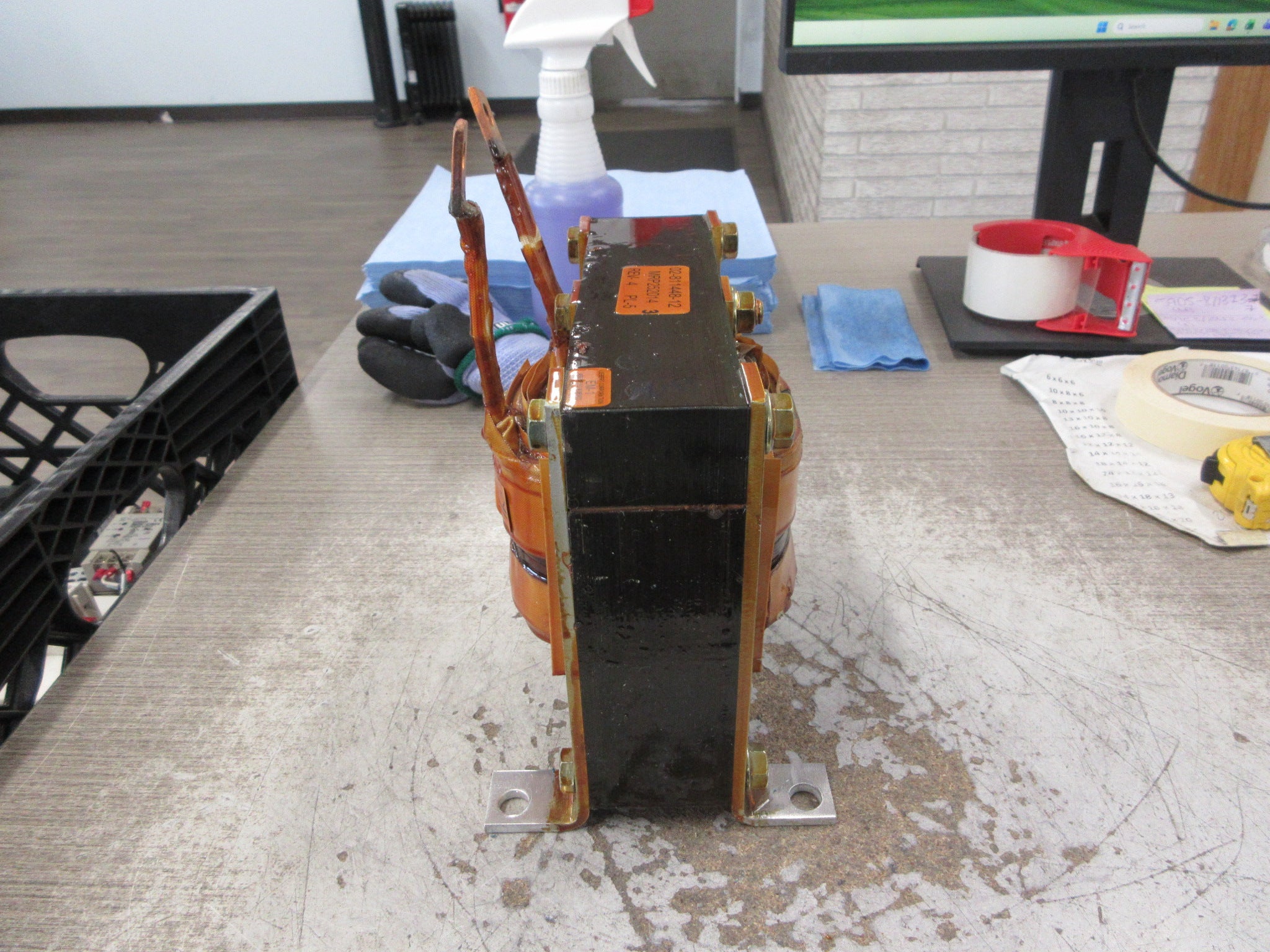 Liebert EM-1 Transformer 02-811448-12 Rev. 4 Used