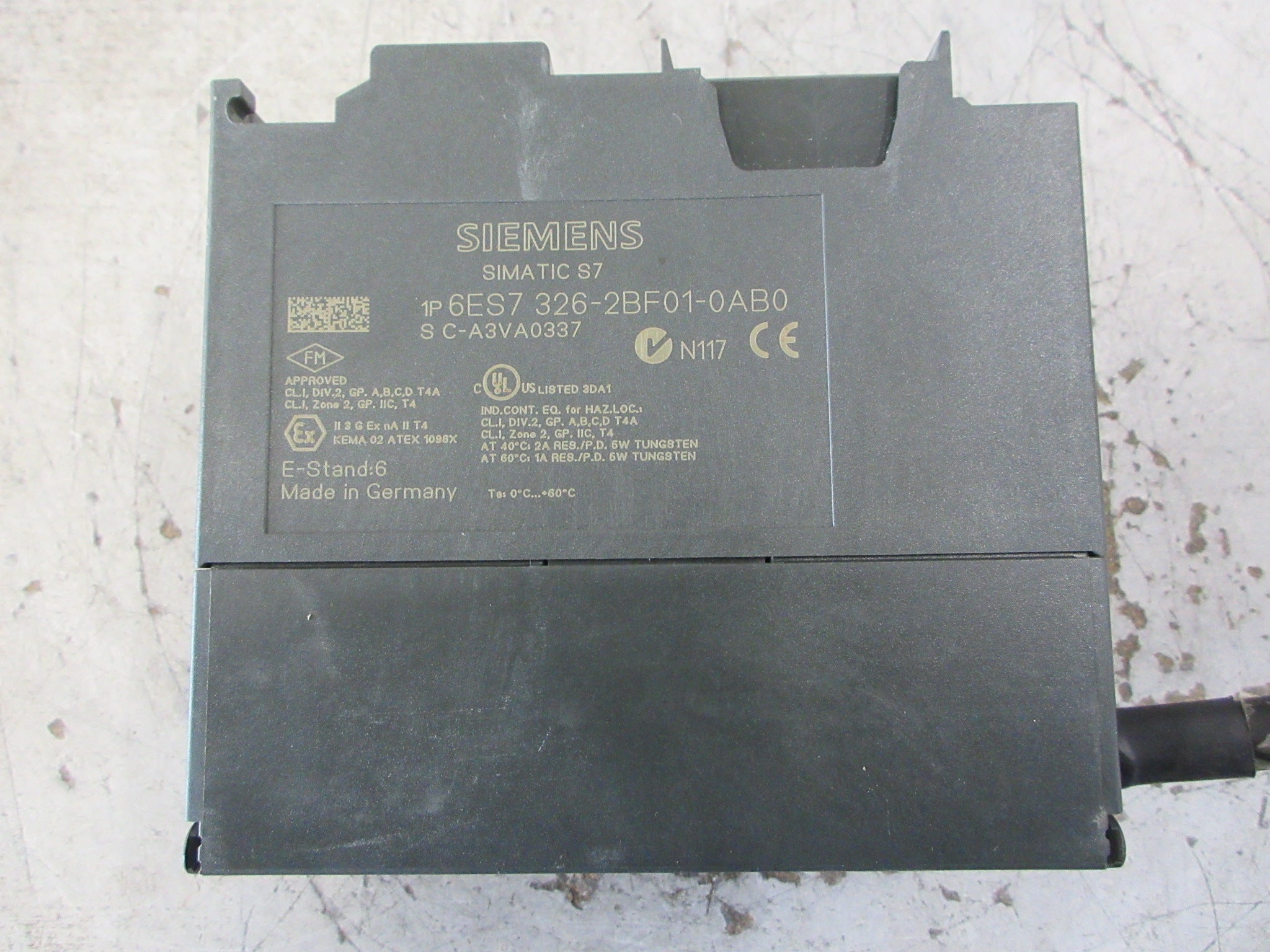Siemens Simatic S7 digital Output Module 6ES7 326-2BF01-0AB0 E-Stand: 6 Used