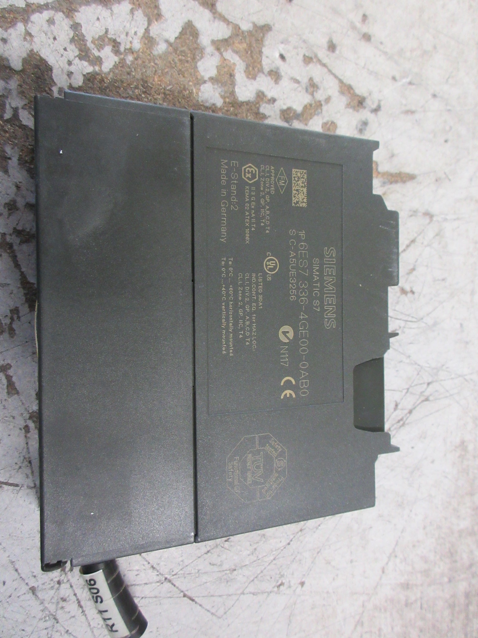 Siemens Simatic S7 FailSafe Analog Input Module 6ES7-336-4GE00-0AB0 Used