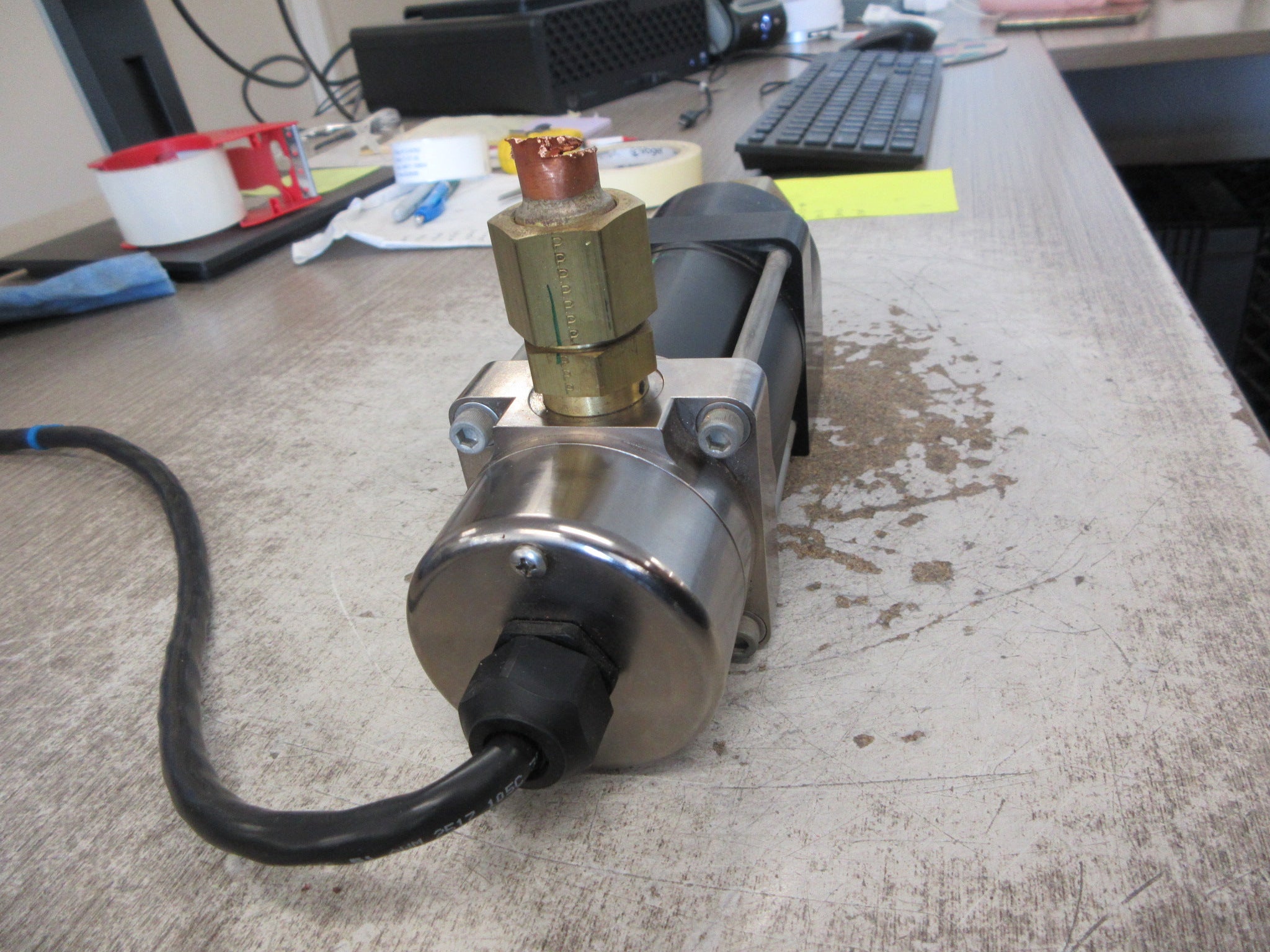 Cascon Refrigerant Pump 227-D-001 Rev. E 24VDC Used