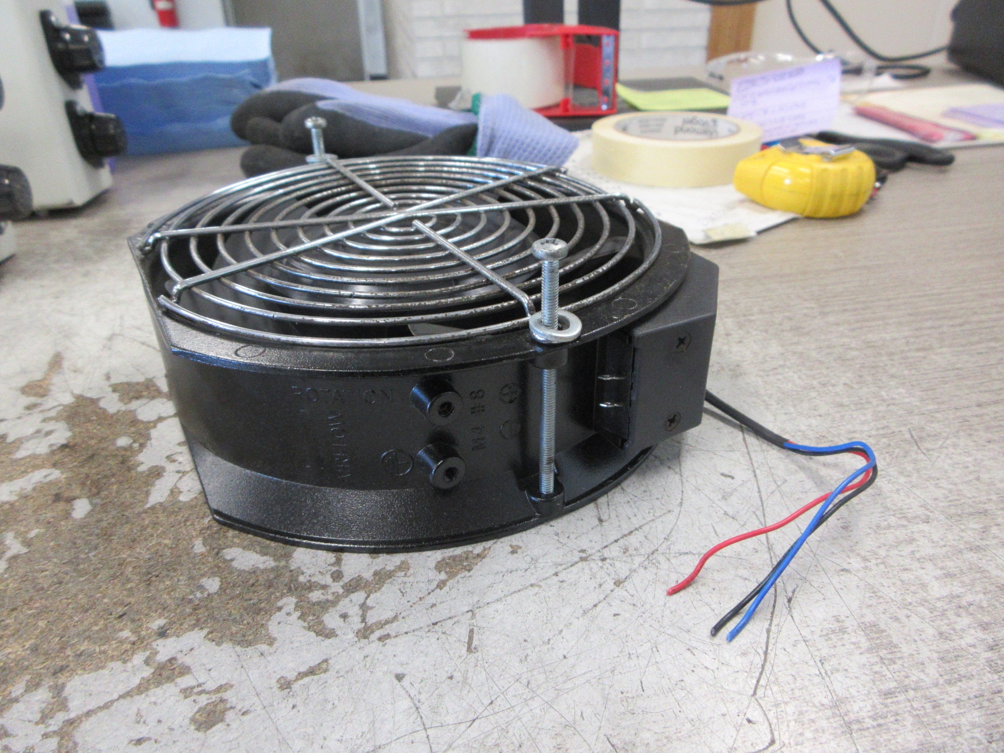 Sofasco Axial Fan sA17251V1MBT-RD-C 115V 50/60Hz 24/28W W/ Grille Used