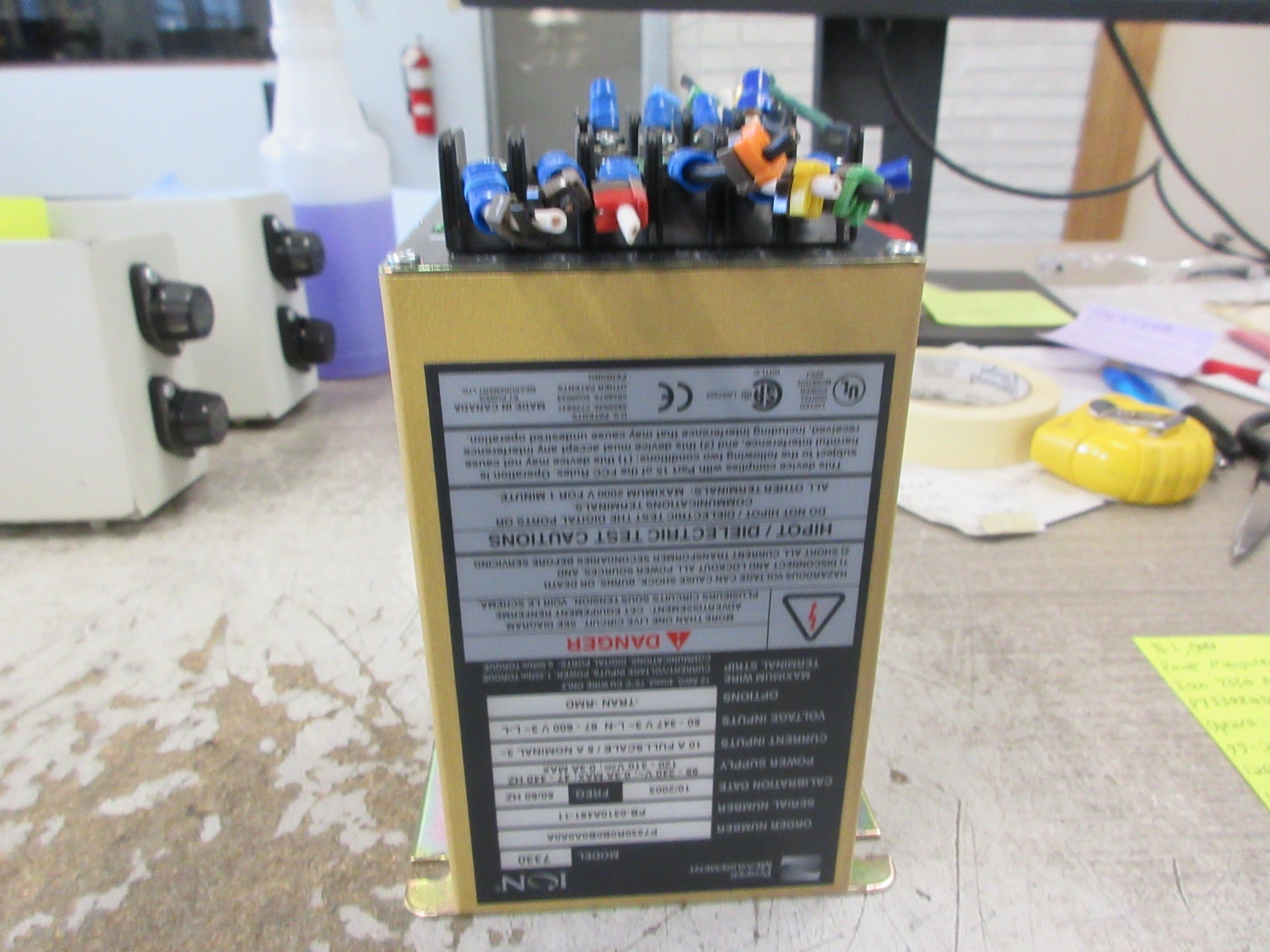 Power Measurement Ion 7330 Power Meter P7330R0B0B0A0A0A Options: TRAN-RMD Used