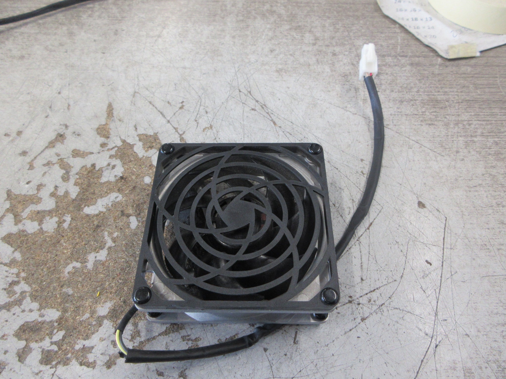 Sanyo Denki San Ace 92T Axial Fan 9GT0924P4J001 24VDC 0.21A W/Grille Used