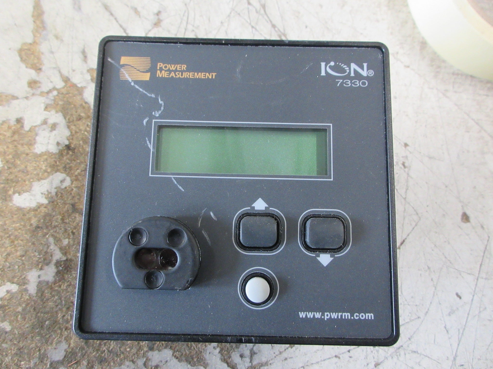 Power Measurement ION Panel Meter 7330 RMD *Scratched Front* Used