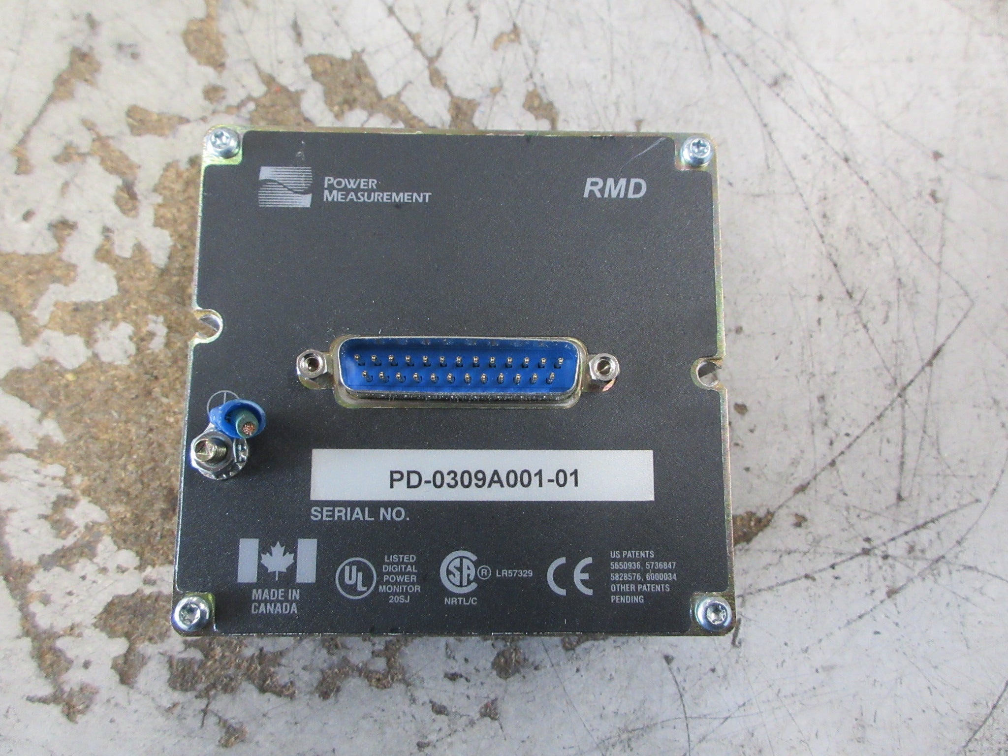 Power Measurement ION Panel Meter 7330 RMD *Scratched Front* Used