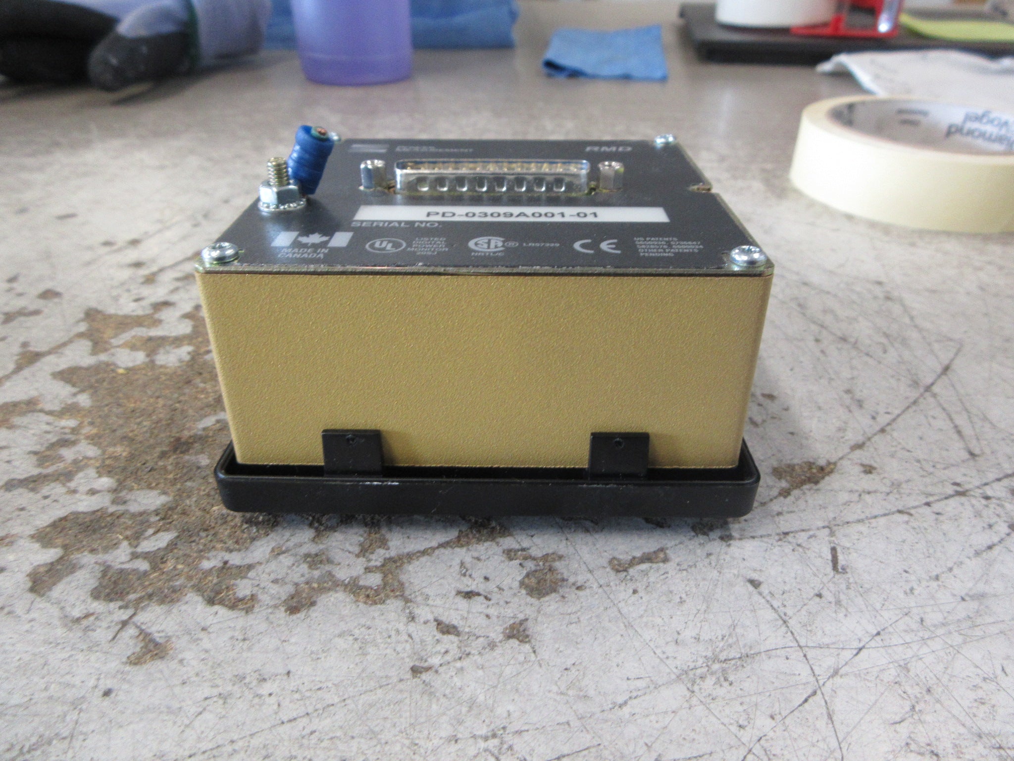 Power Measurement ION Panel Meter 7330 RMD *Scratched Front* Used