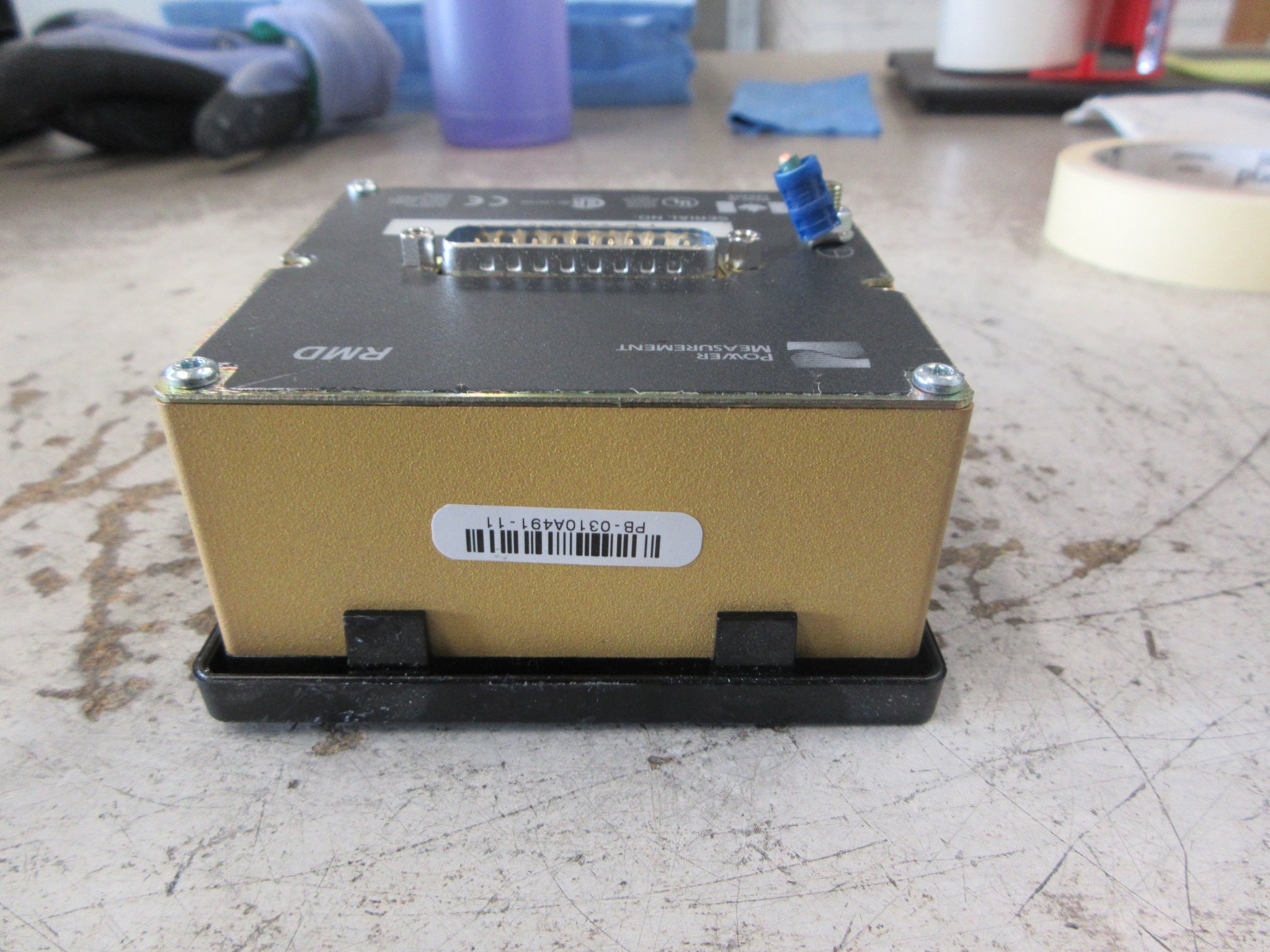 Power Measurement ION Panel Meter 7330 RMD *Scratched Front* Used