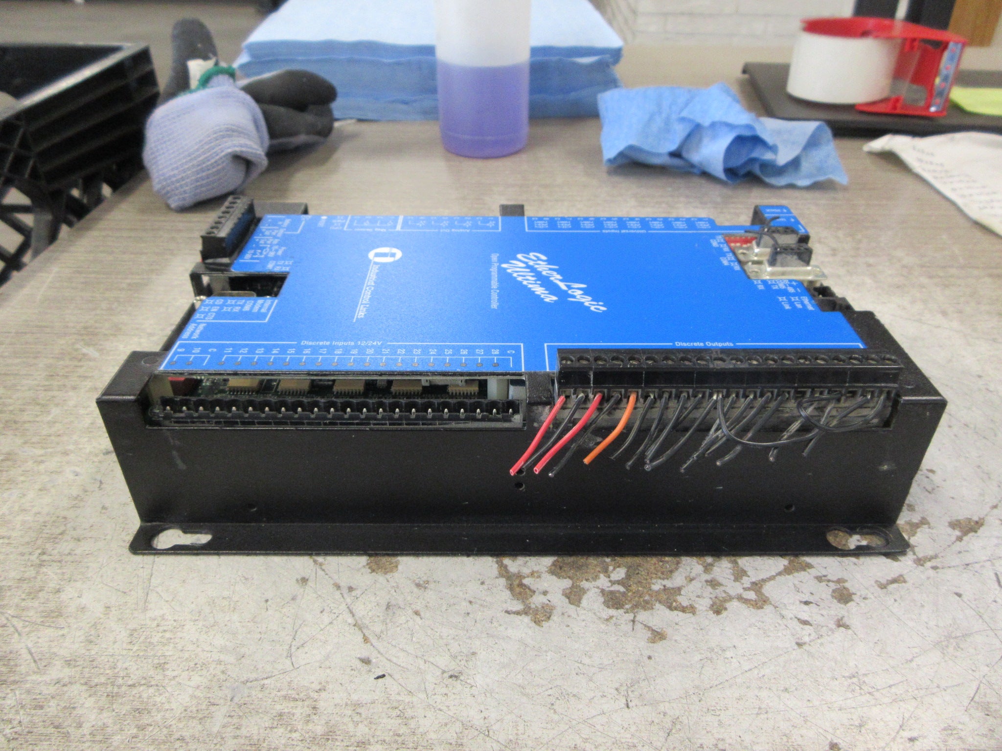 Industrial Control Links EtherLogic Ultima Open Programmable Controller Used