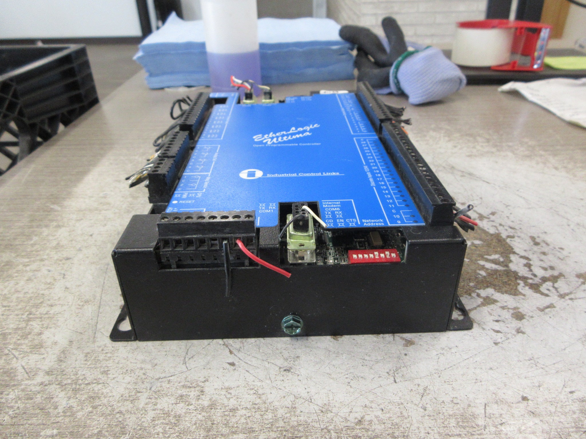 Industrial Control Links EtherLogic Ultima Open Programmable Controller Used