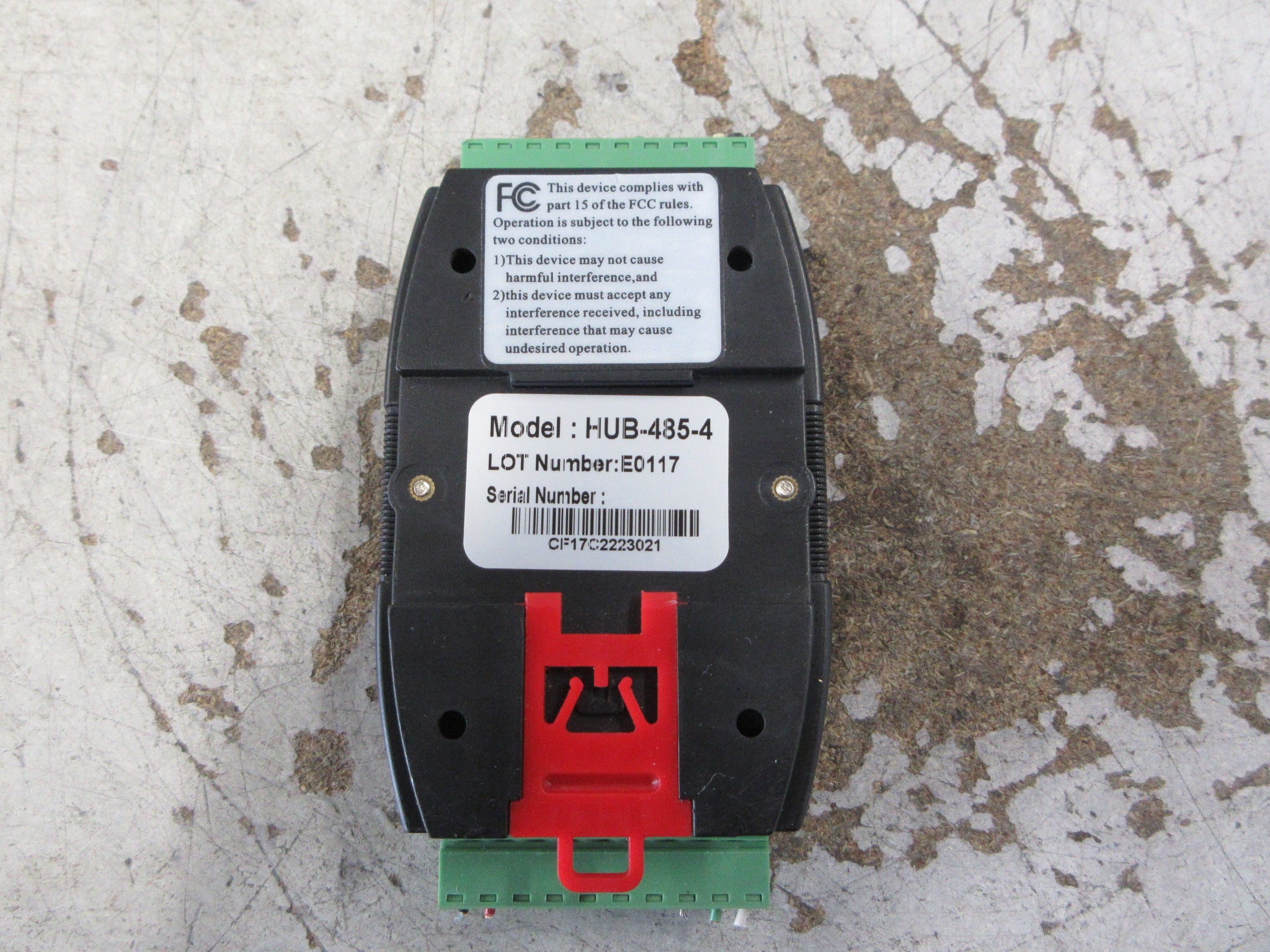 CommFront Industrial Opto-Isolated Converter HUB-485-4 Used