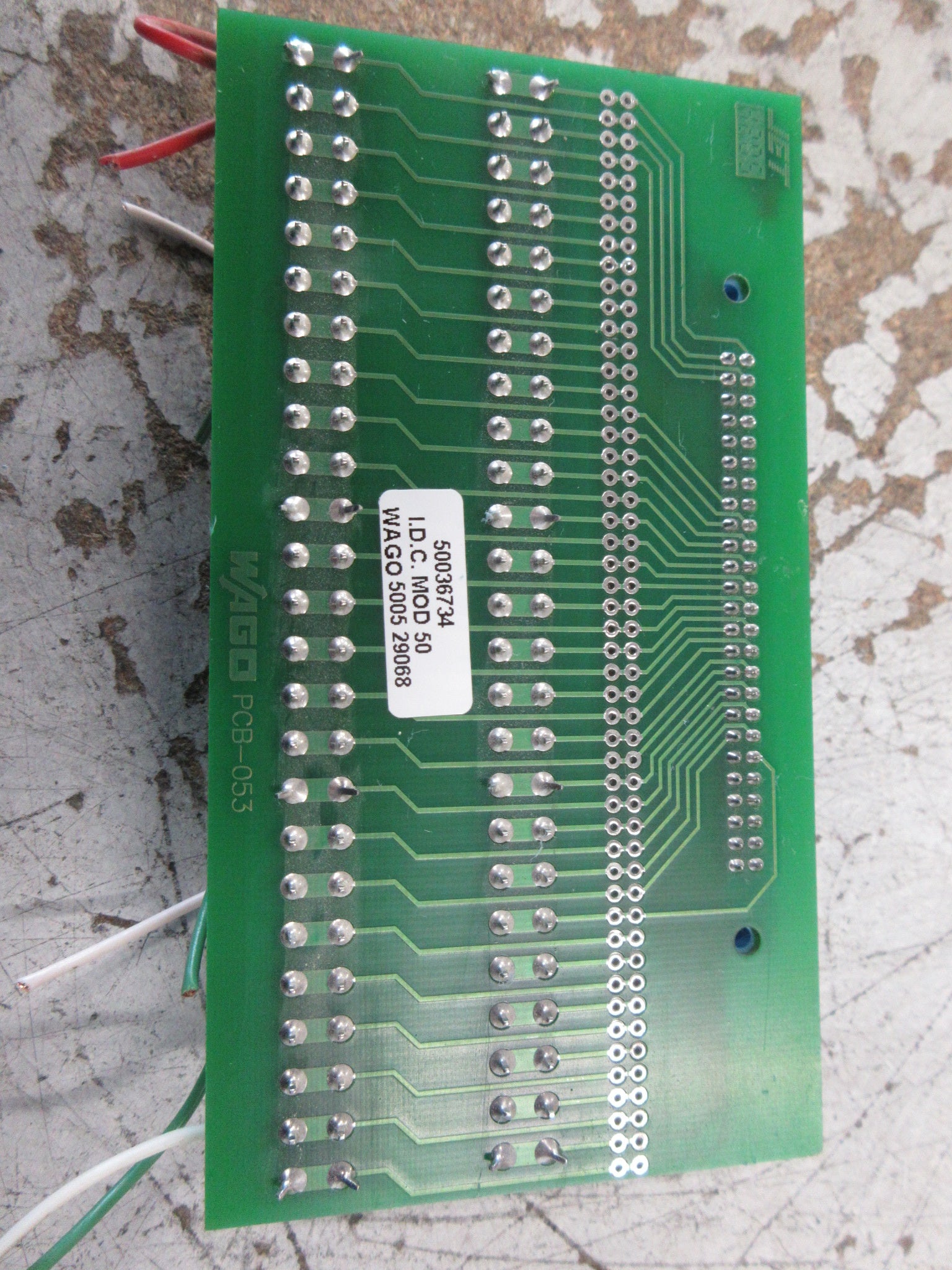WAGO Interface Module 50036734 50-Pin *No Mount* Used