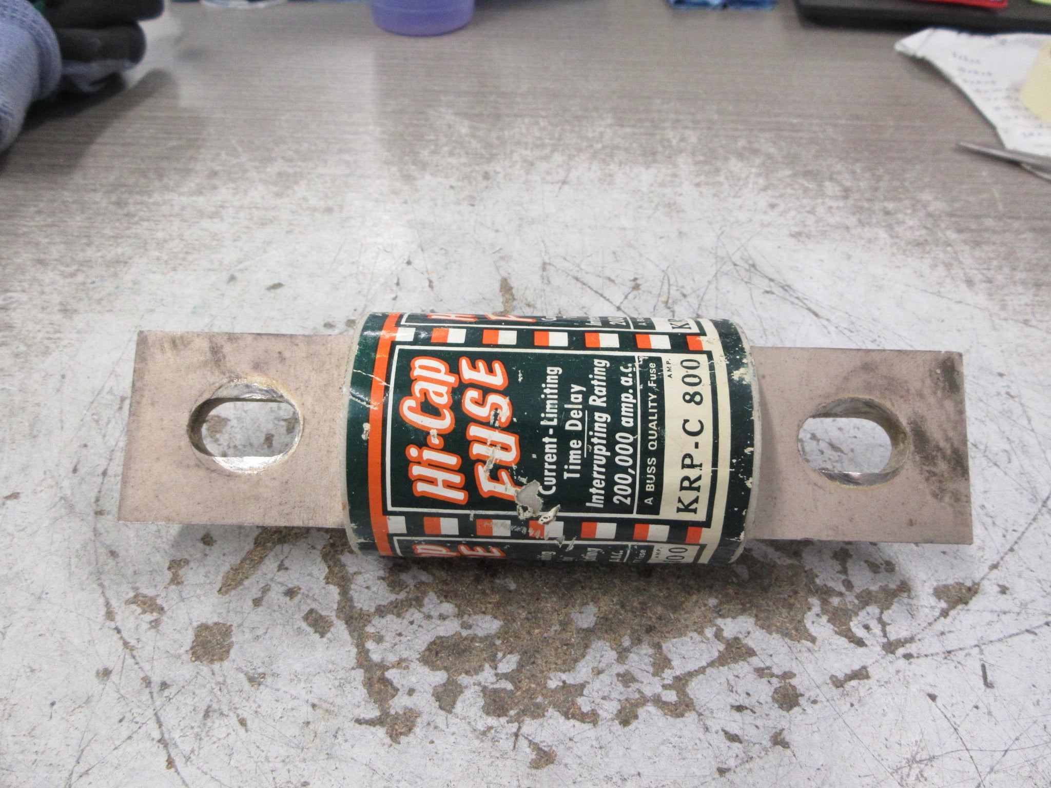 Bussmann Hi-Cap Fuse KRP-C 800 800A 600V Used