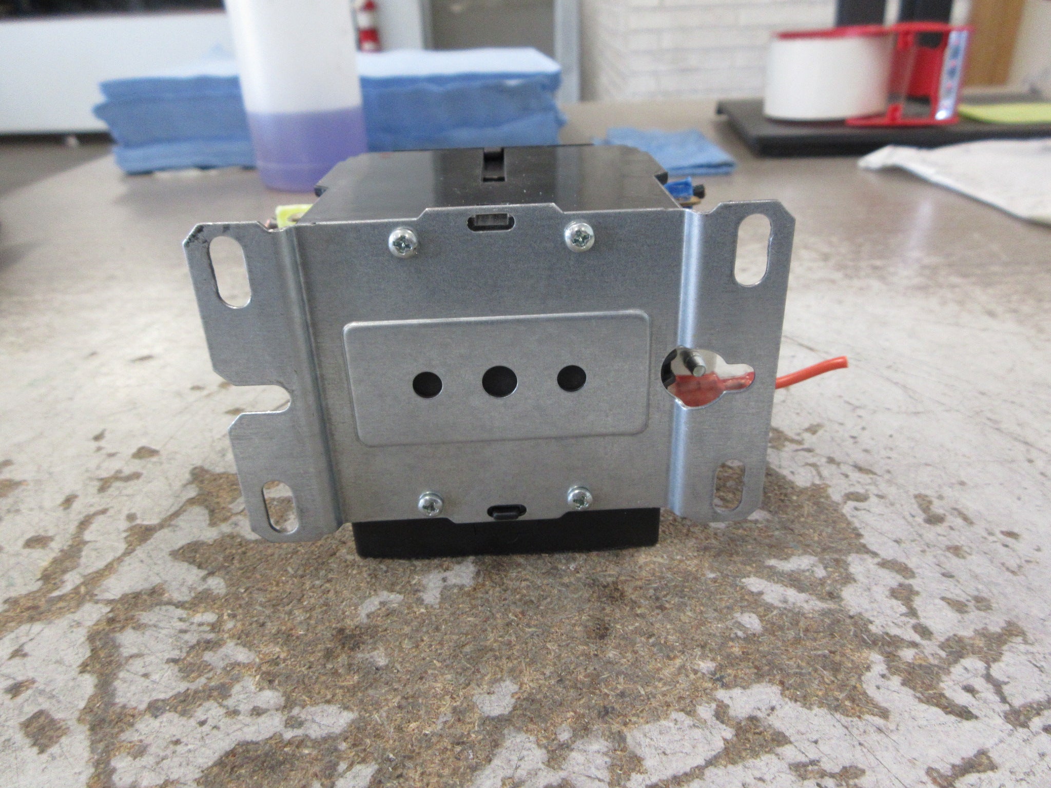 Liebert Contactor E-0110 24V Coil 25A 600V W/Aux Contact Used