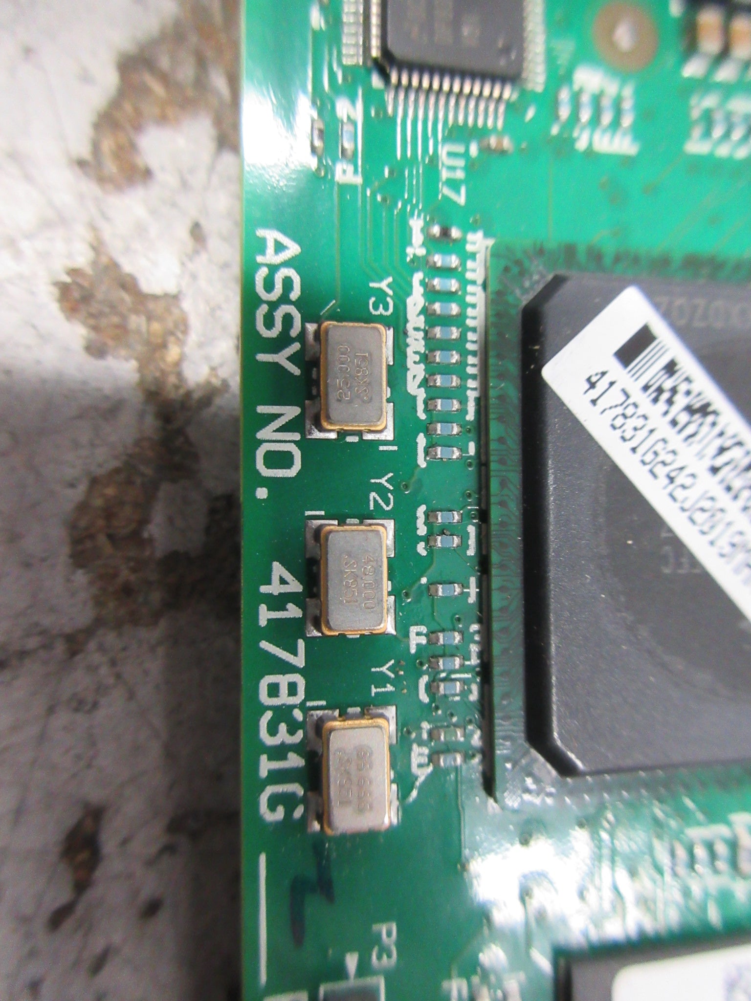 Vertiv IS-UNITY-DP Network Card 417831G2 Rev. 42 Used