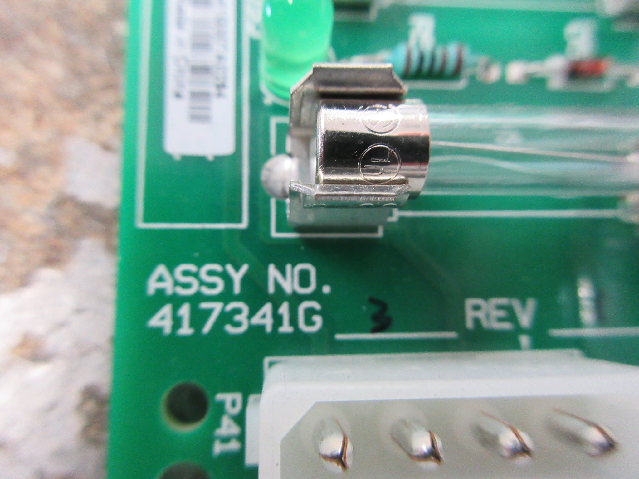 Emerson Global Fuse Board 417341G3 Rev. 1 Used
