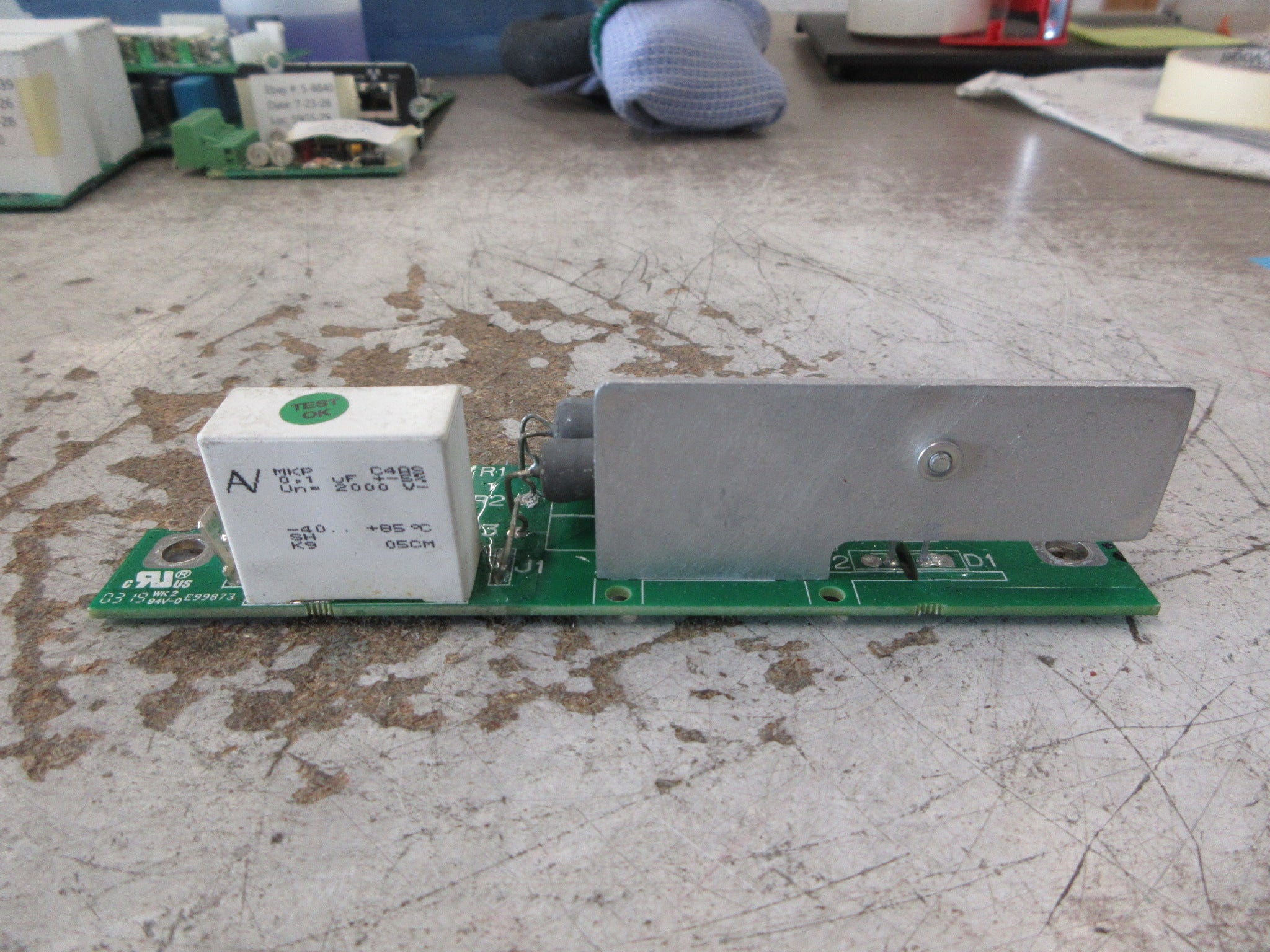 Power Electronics Resistor Board E974AD Used