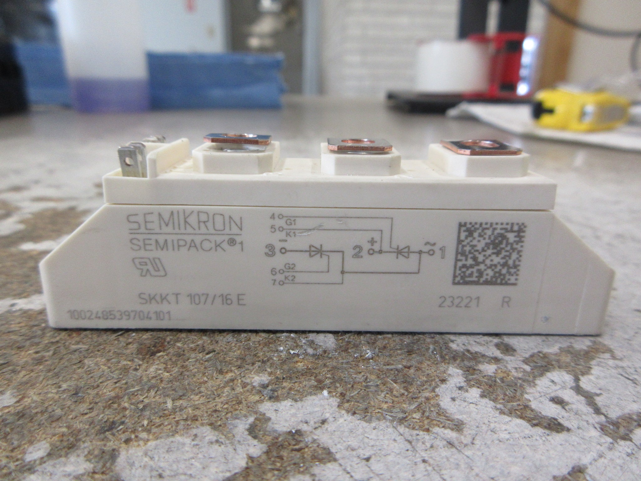 Semikron Semipack 1 Module SKKT 107/16E Used