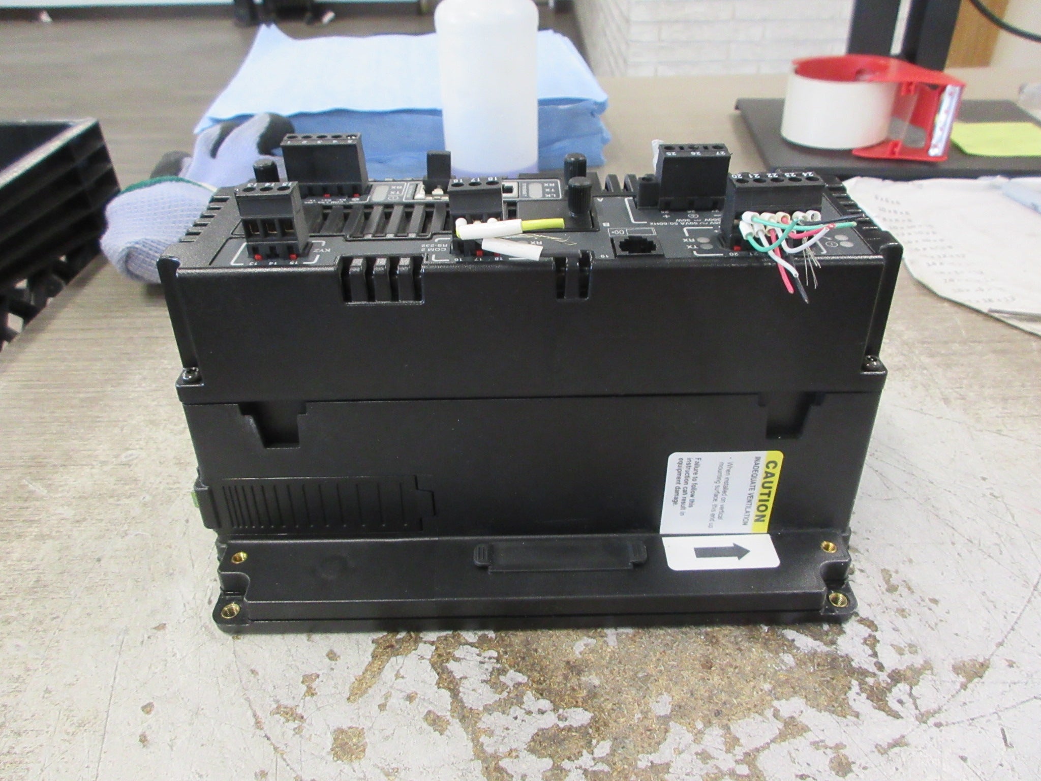 Square D PowerLogic Circuit Monitor CM4000 Ser. E1 240VAC 300VDC Used