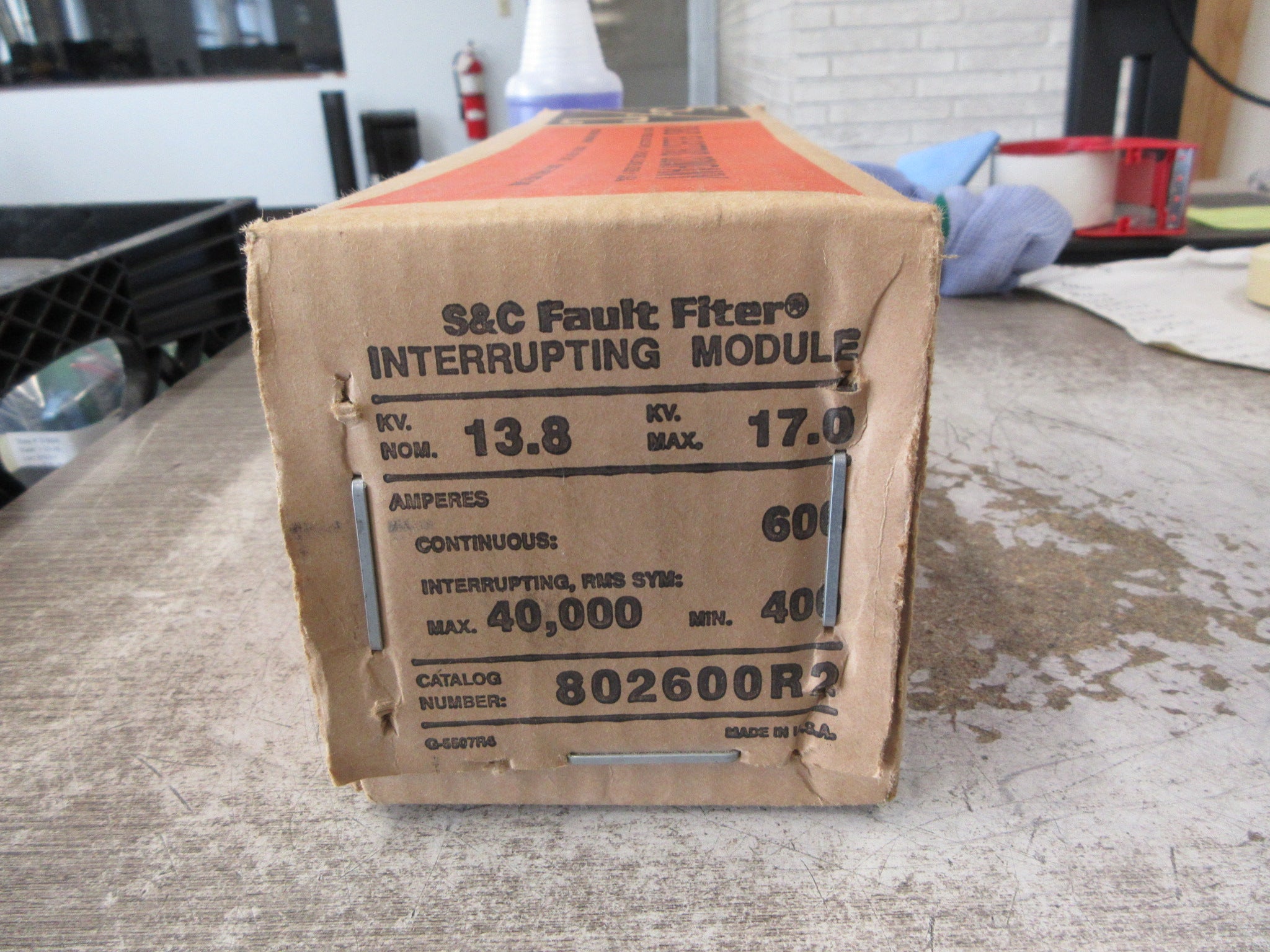 S&C Fault Filter Interrupting Module 802600R2 600A 13.8KV New Surplus